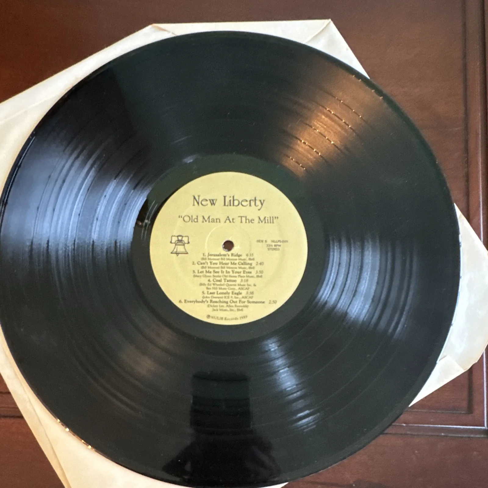 Signed- Liberty 'Old Man At The Mill' Autographed Original Vinyl Record, image 4