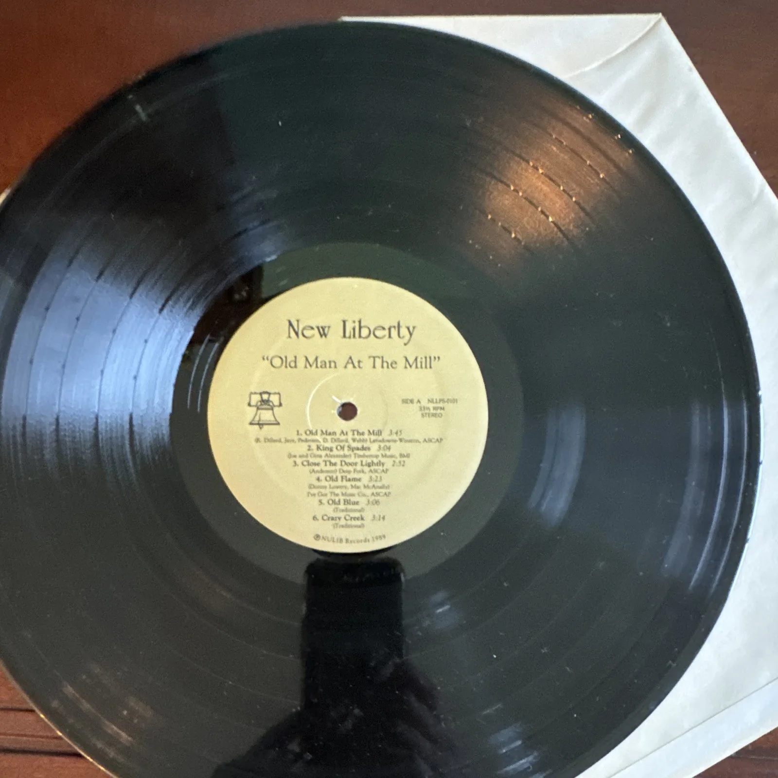 Signed- Liberty 'Old Man At The Mill' Autographed Original Vinyl Record, image 5
