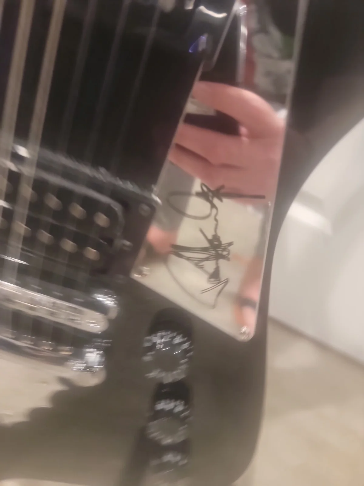 Paul Stanley Autographed Guitar, image 3
