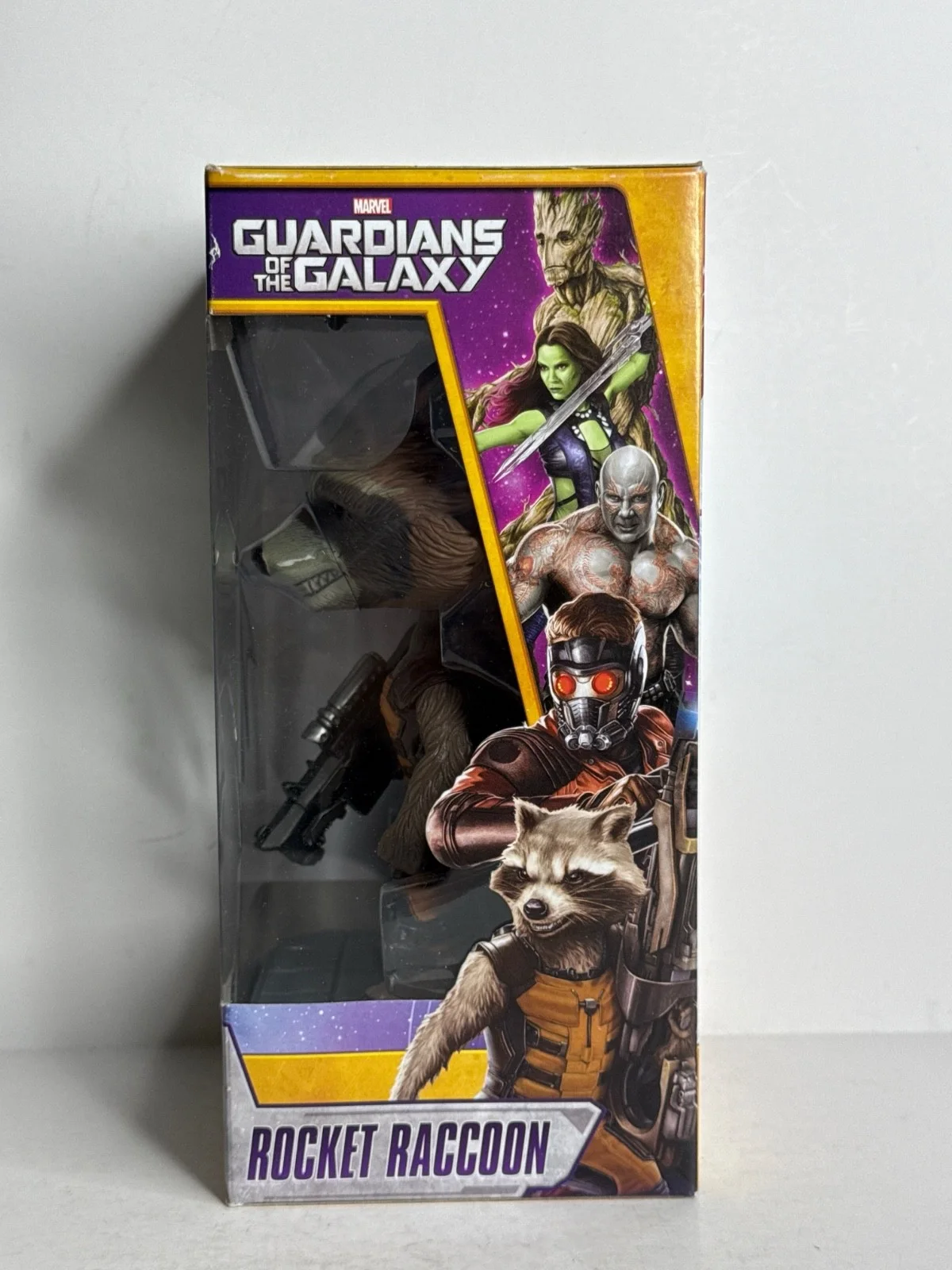 Stan Lee — Stan Lee Signed Marvel Guardians Of The Galaxy Wacky Wobbler Raccoon PSA Y36039, изображение 2