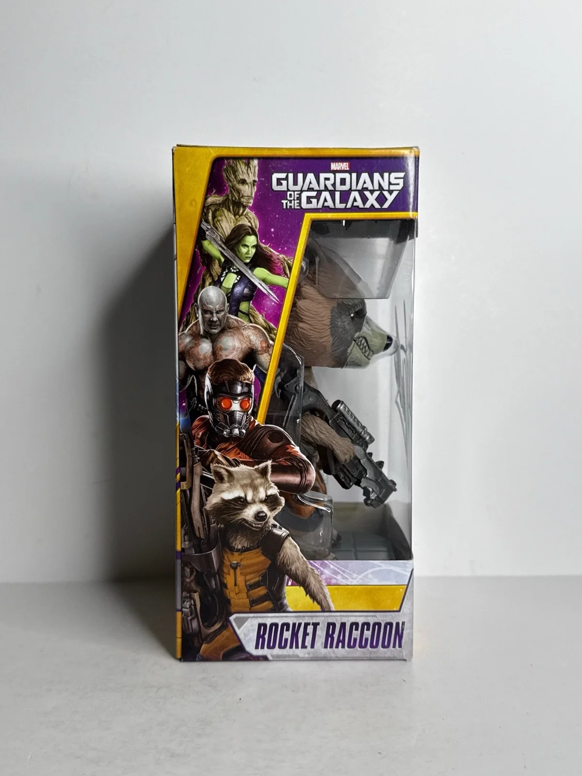 Stan Lee — Stan Lee Signed Marvel Guardians Of The Galaxy Wacky Wobbler Raccoon PSA Y36039, изображение 4