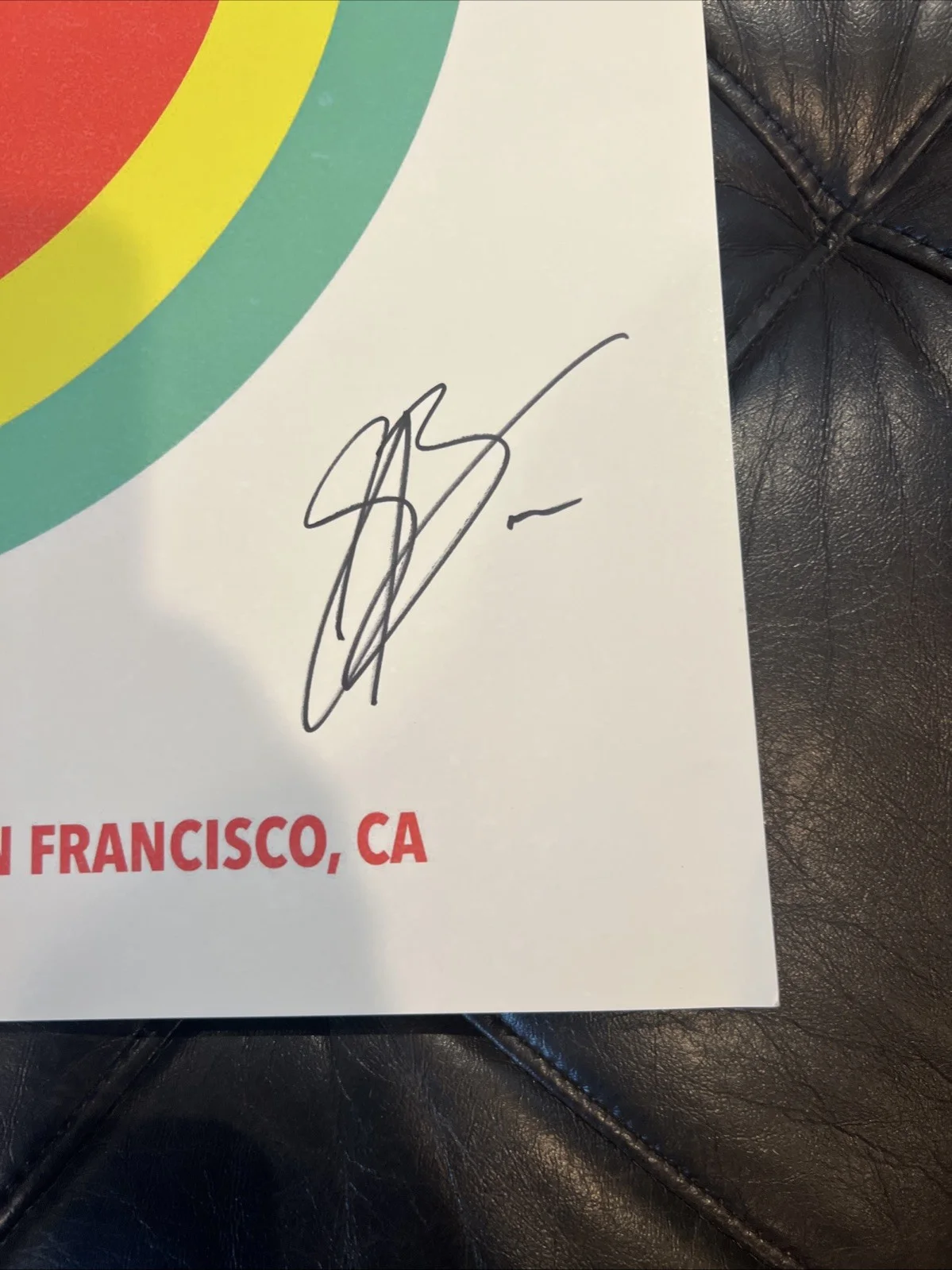 The Band Camino Signed Concert Poster Factory Regency Ballroom San Francisco CA, изображение 4