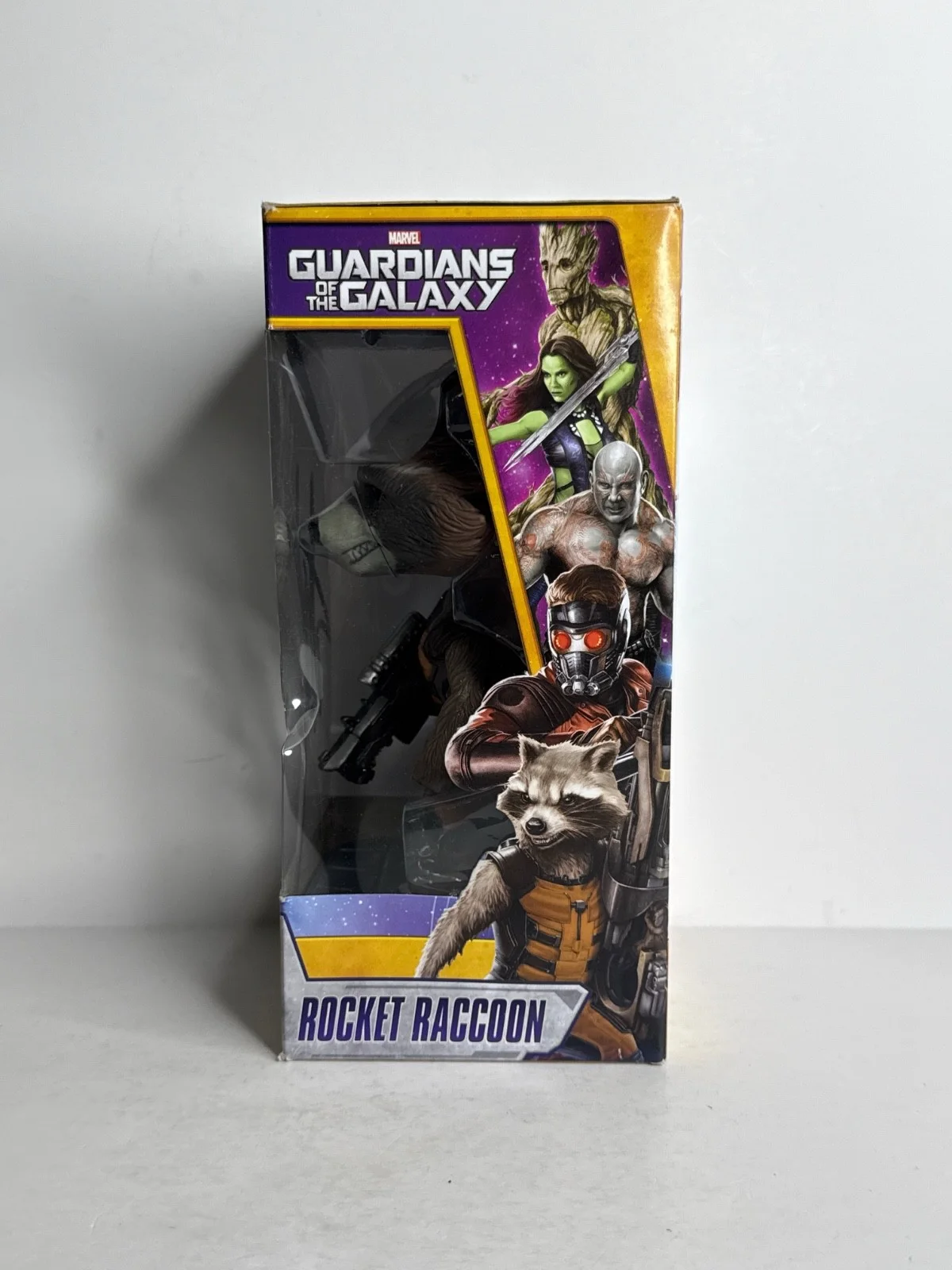 Stan Lee — Stan Lee Signed Marvel Guardians Of The Galaxy Wacky Wobbler Raccoon PSA Y36040, изображение 2