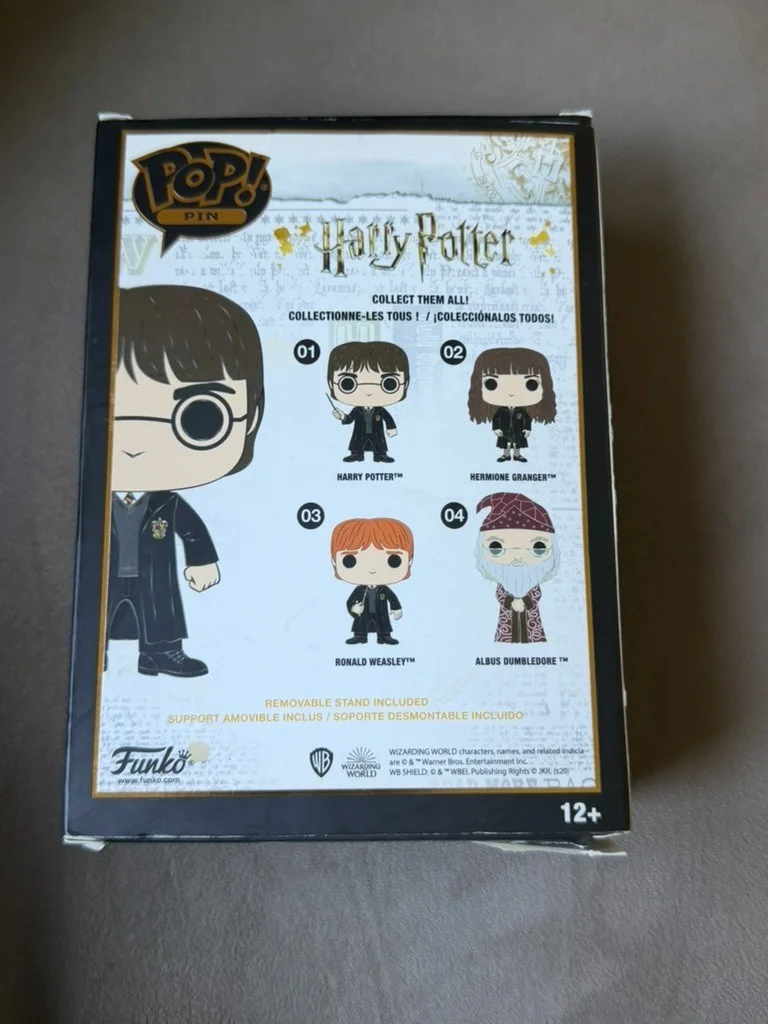 Daniel Radcliffe — Daniel Radcliffe Signed Harry Potter Funko Pop Pin Authentic Autograph, image 3