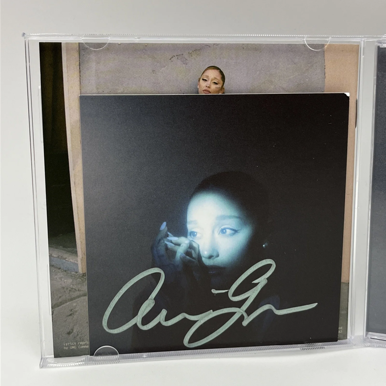 Ariana Grande Eternal Sunshine Deluxe Signed CD Autographed Brighter Days Ahead, image 2