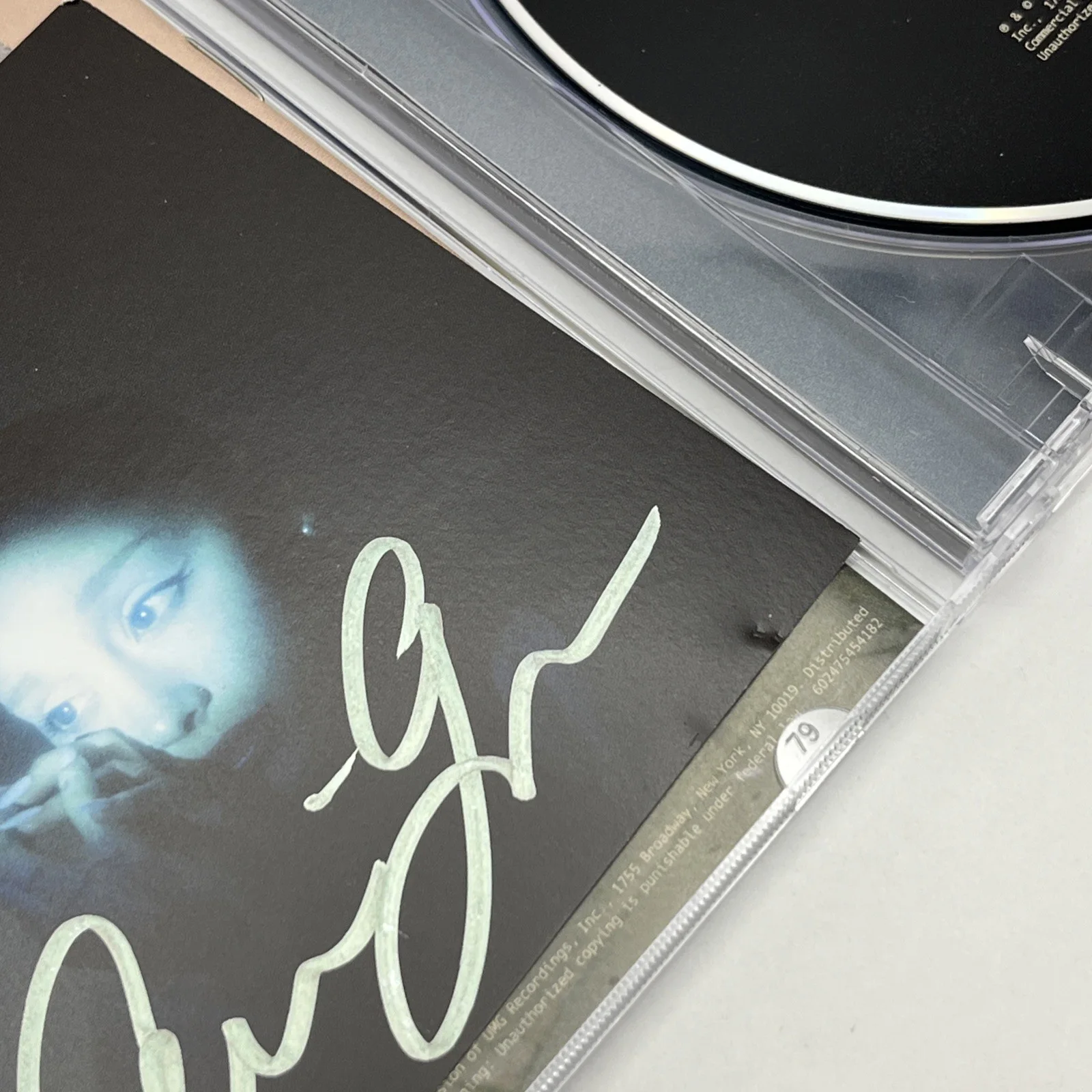 Ariana Grande Eternal Sunshine Deluxe Signed CD Autographed Brighter Days Ahead, image 3