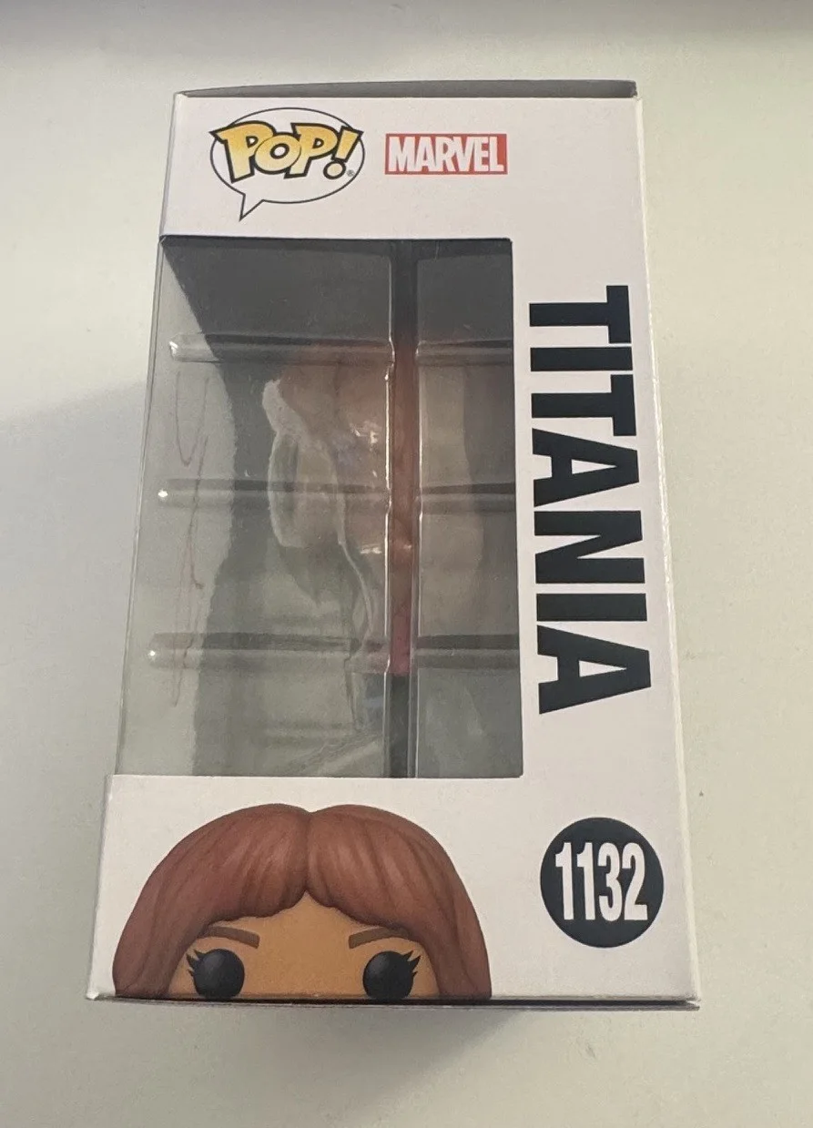 JAMEELA JAMIL Autographed She Hulk Tatania Funko Pop 1132 SIGNED, image 5