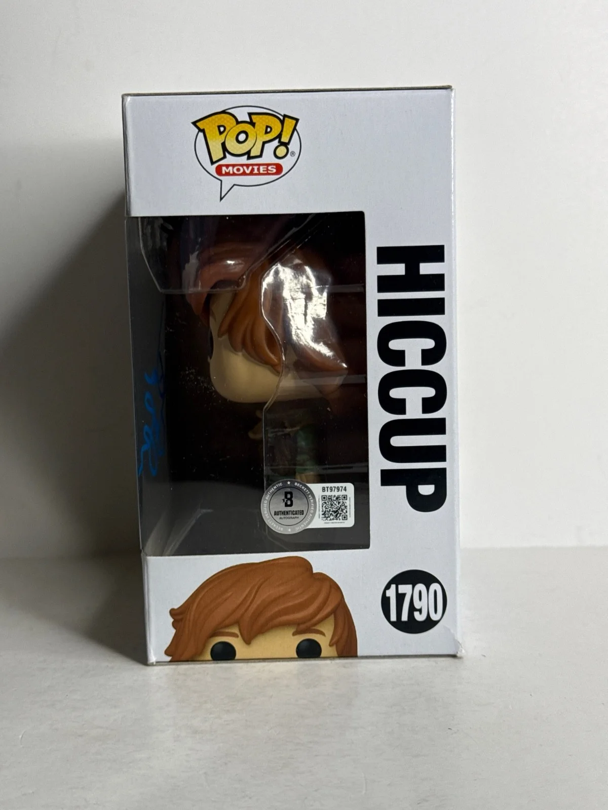 Dean DeBlois — Dean DeBlois Signed Hiccup How To Train Your Dragon Funko #1790 BAS BT97974, image 2