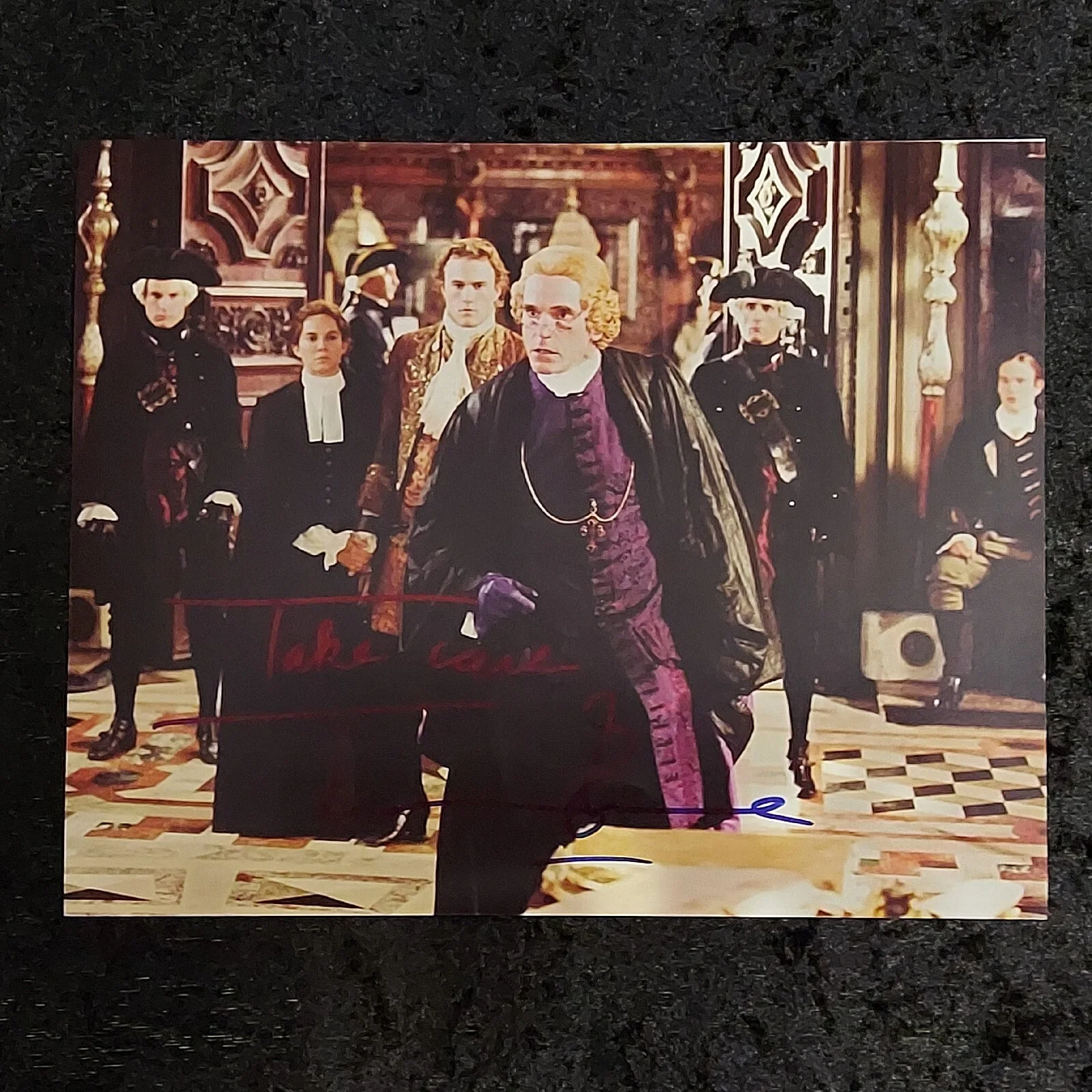 Jeremy Irons — Jeremy Irons Hand Signed 8X10 Photo AUTOGRAPHED w COA Cassanova