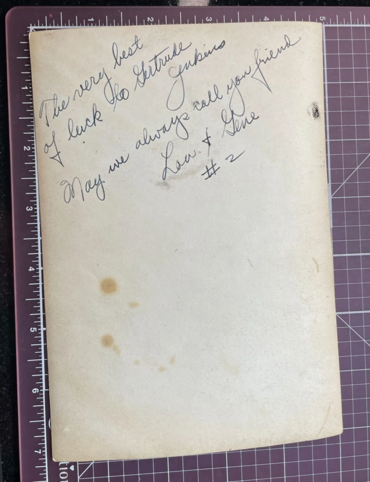 Vintage 1930s Photo Lou Gene Signed Autograph Song Dance Vaudeville Cleveland Oh, изображение 2