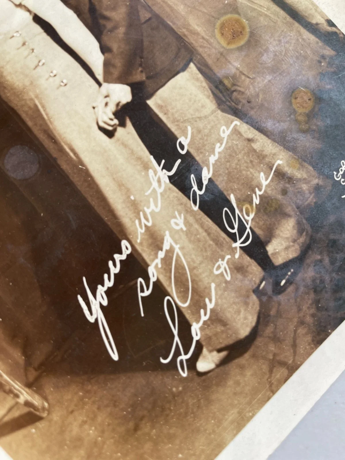 Vintage 1930s Photo Lou Gene Signed Autograph Song Dance Vaudeville Cleveland Oh, изображение 5