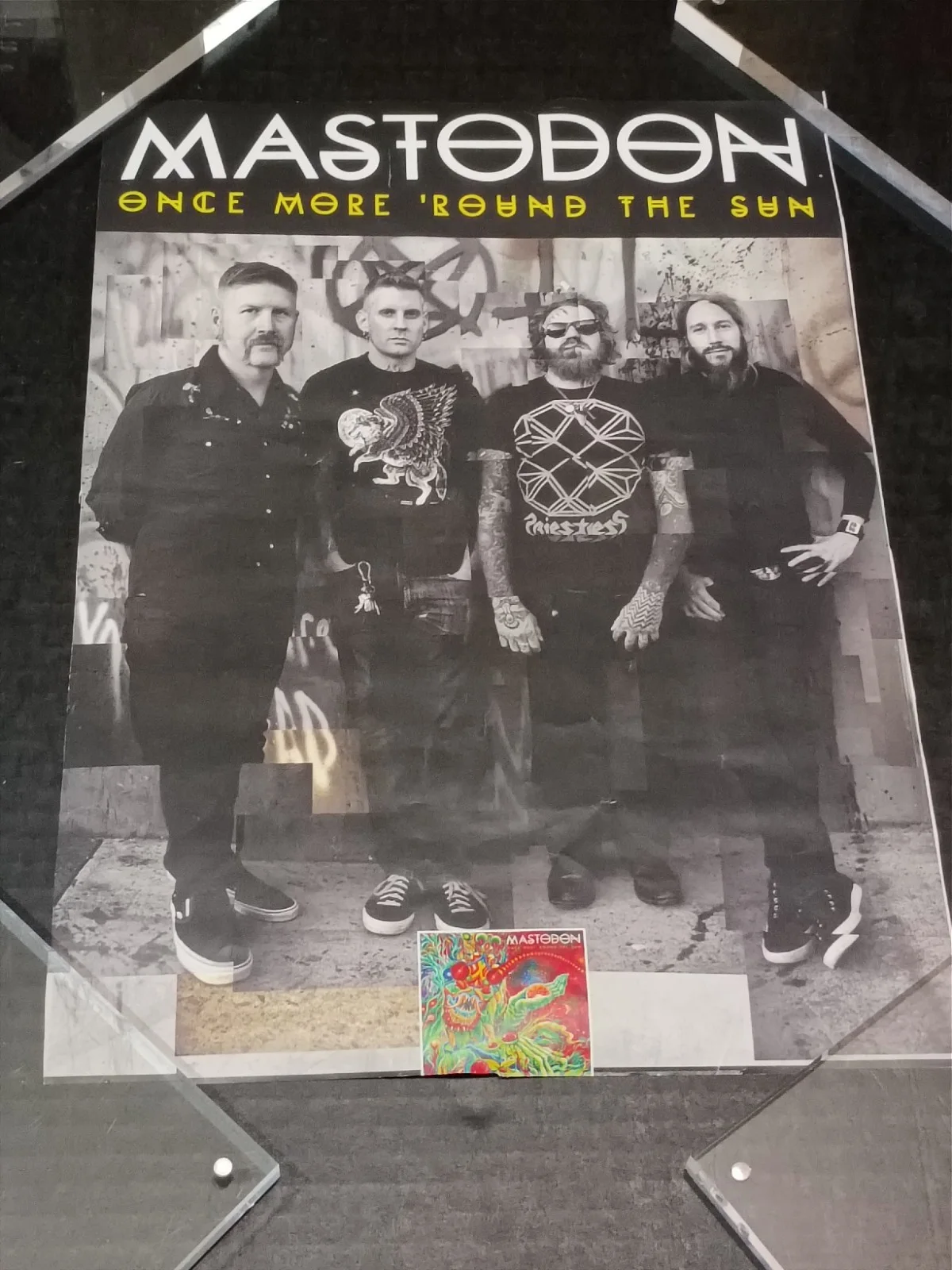 Mastodon Once More Around The Sun Record Store Promo Poster 10x14" 2 Sided, image 2
