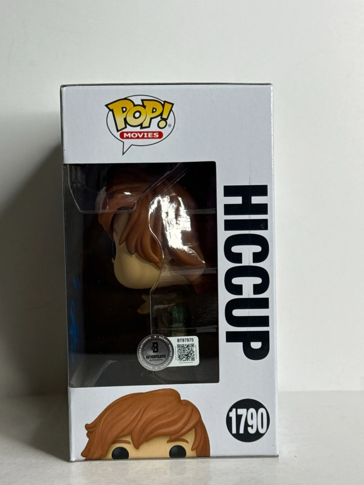 Dean DeBlois — Dean DeBlois Signed Hiccup How To Train Your Dragon Funko #1790 BAS BT97975, изображение 2