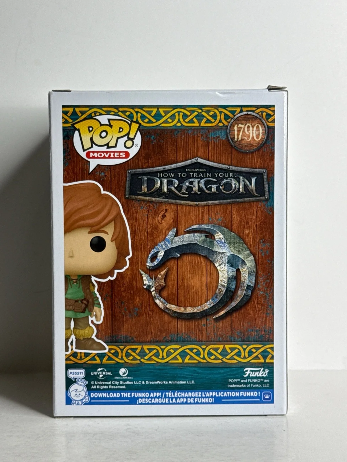 Dean DeBlois — Dean DeBlois Signed Hiccup How To Train Your Dragon Funko #1790 BAS BT97975, изображение 3