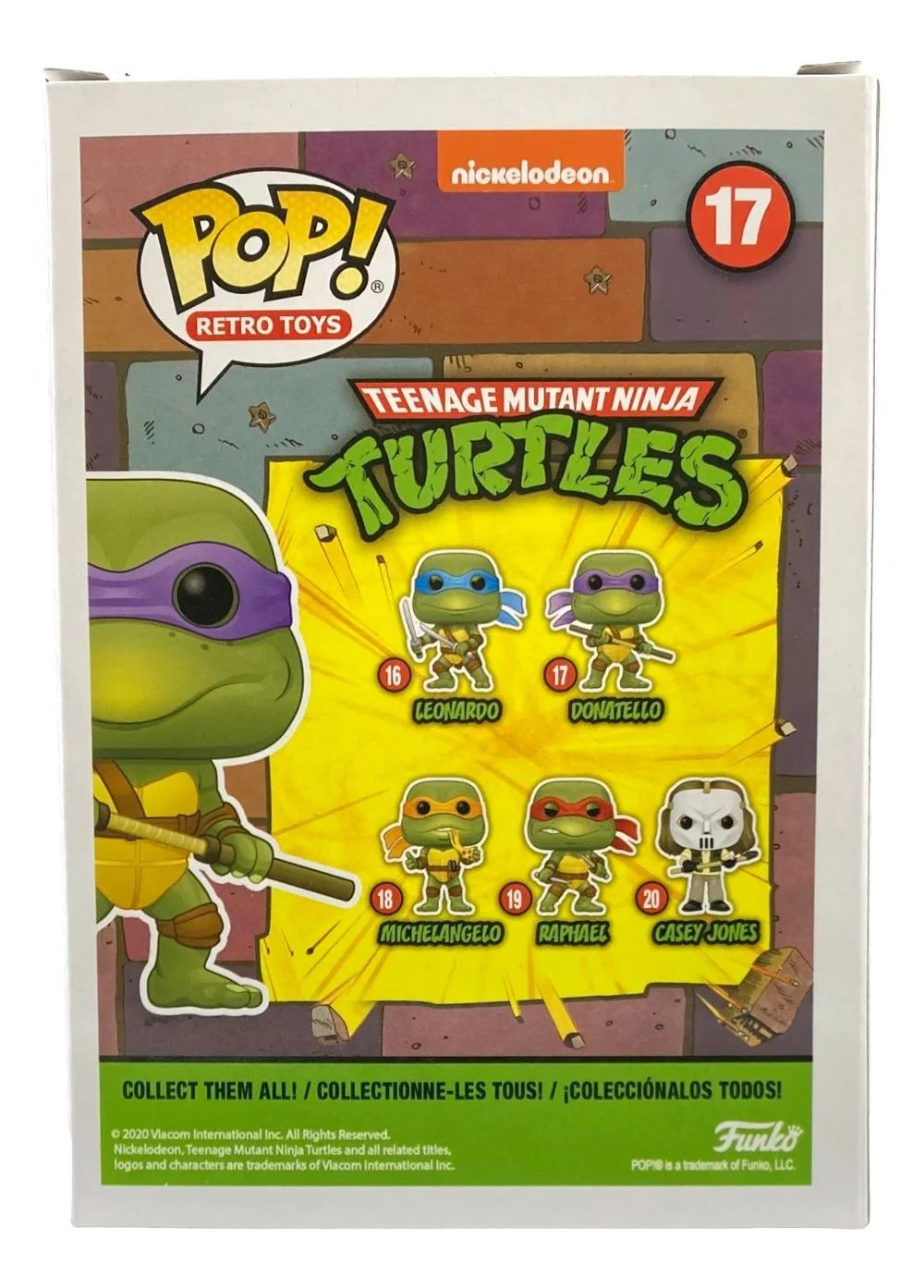 Corey Feldman — Corey Feldman Signed Teenage Mutant Ninja Turtles Funko Pop #17 God Bless BAS, image 3