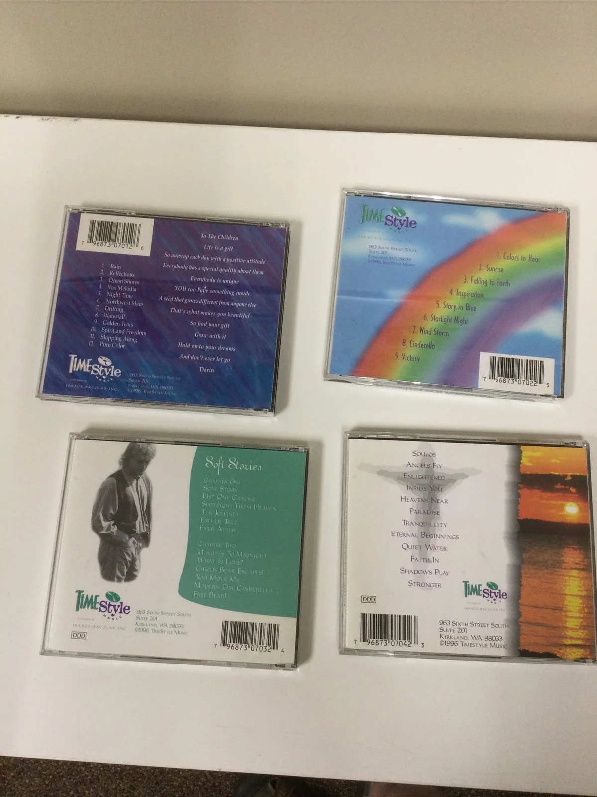 Cd Lot- SIGNED Darin Issacs Set Of 4 CDs, image 2