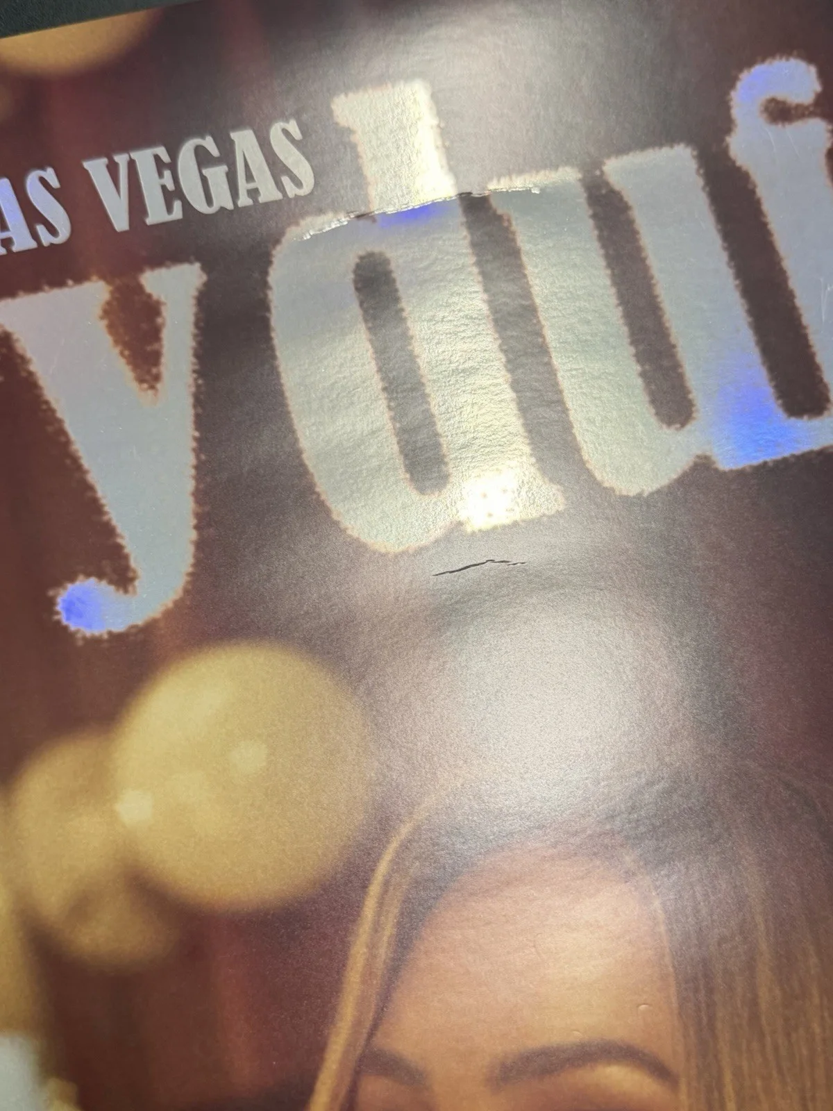 Hilary Duff Live In Las Vegas Signed Poster Autographed Sold Out Black Sharpie, image 5