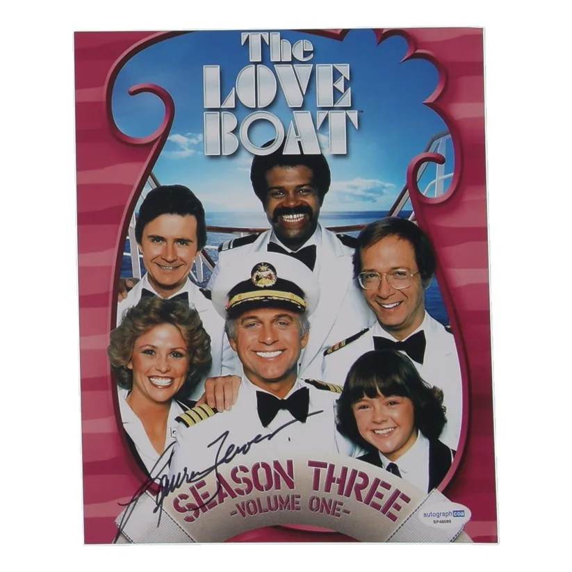 LAUREN TEWES SIGNED “THE LOVE BOAT” 8x10 Cruise Director Julie McCoy (ACOA), изображение 2