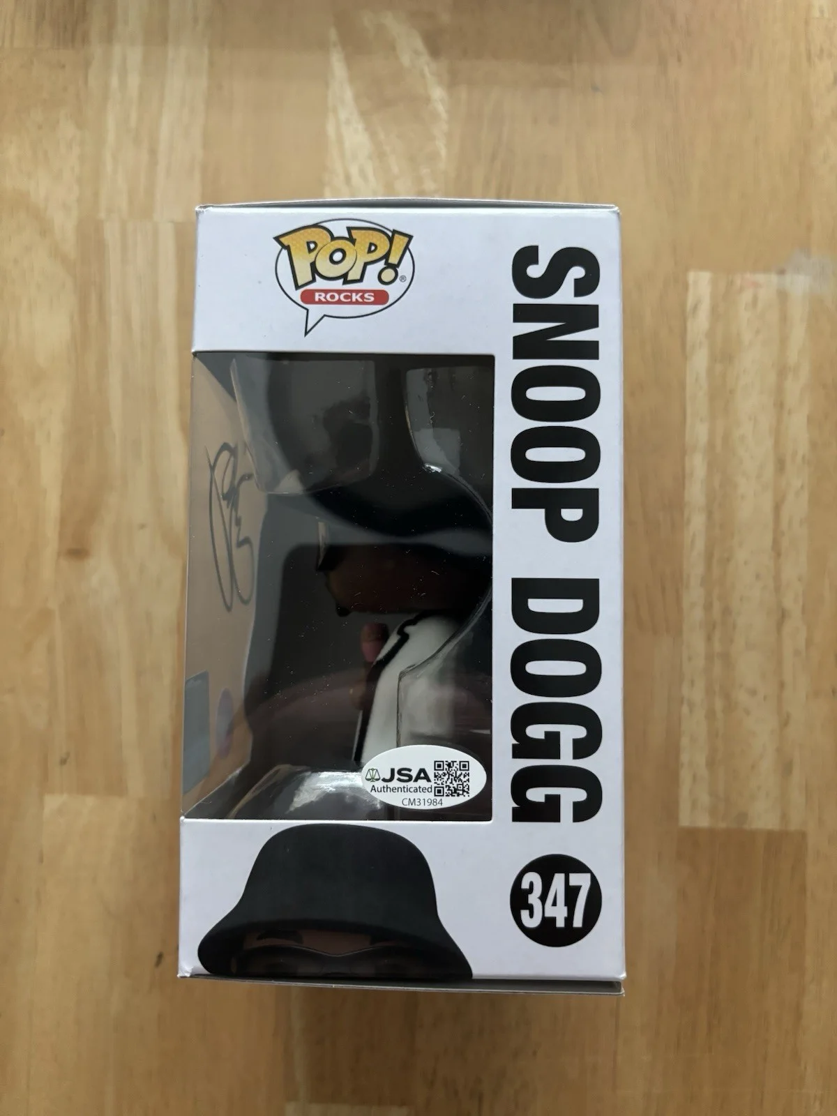 Snoop Dogg Signed Autographed Funko Pop #347 JSA COA., image 3