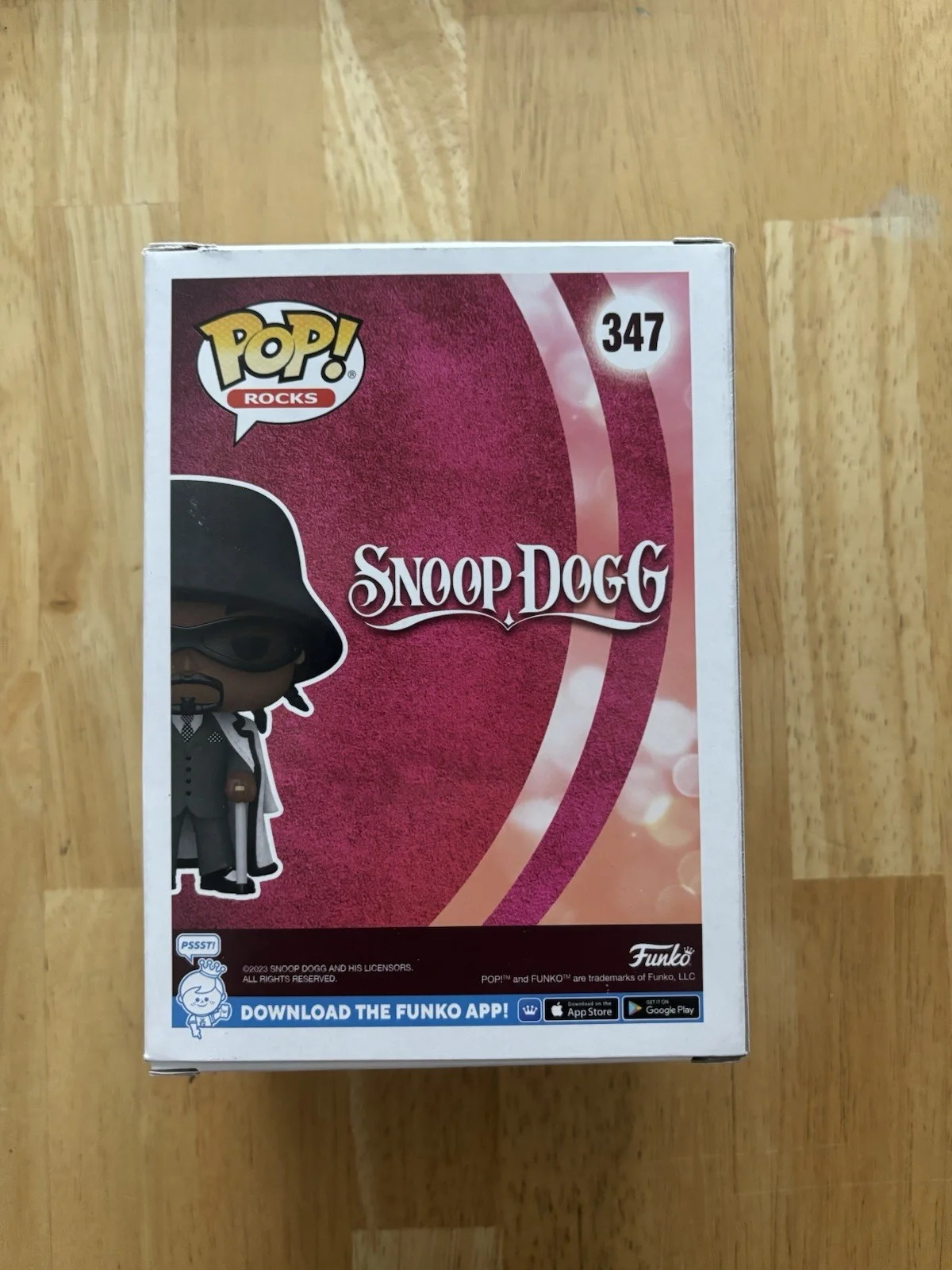 Snoop Dogg Signed Autographed Funko Pop #347 JSA COA., image 4