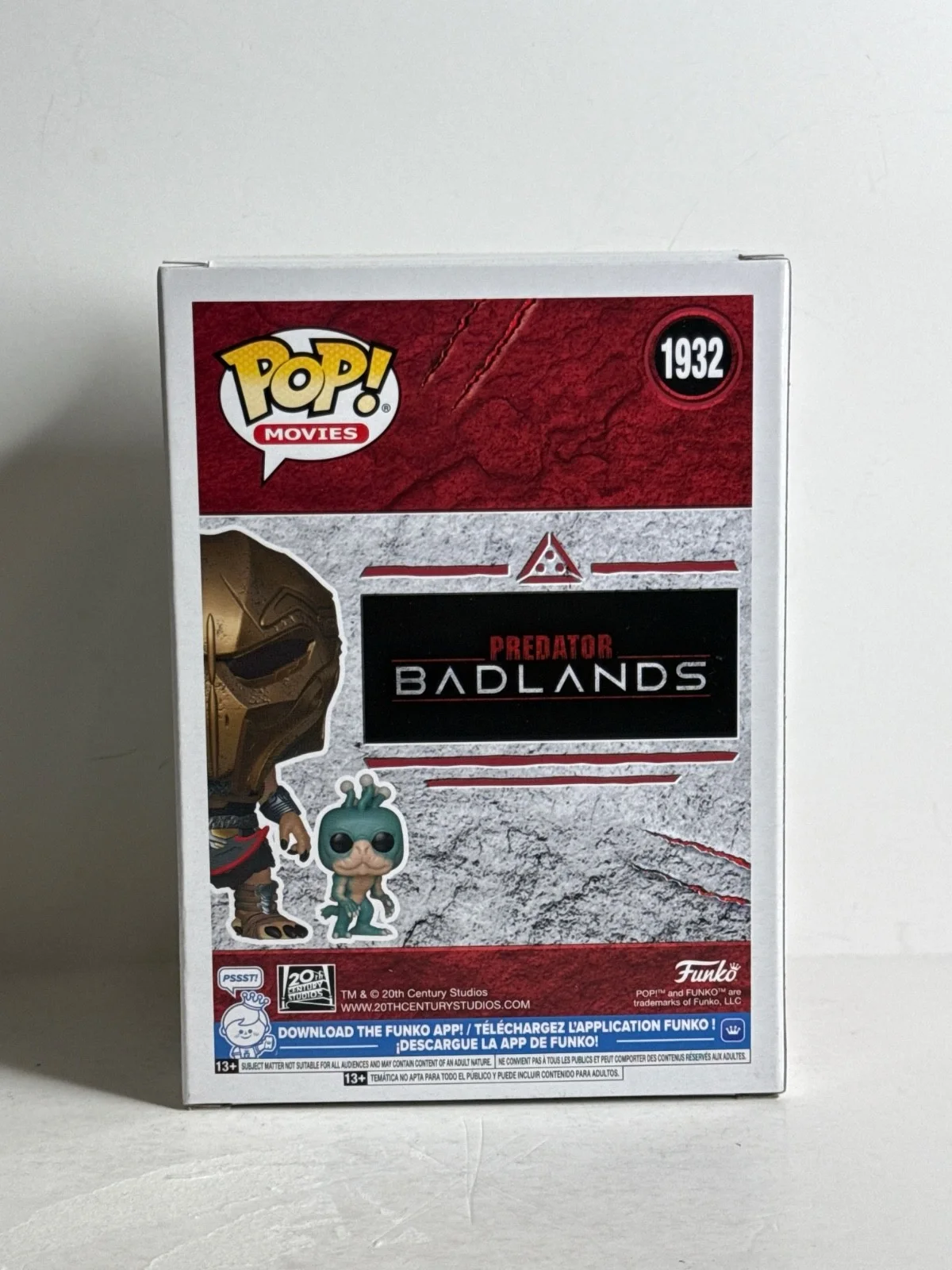 Dimitrius Schuster - Kolomatangi — Dimitrius Schuster-Koloamatangi Signed Predator Badlands Funko #1932 BAS, image 3