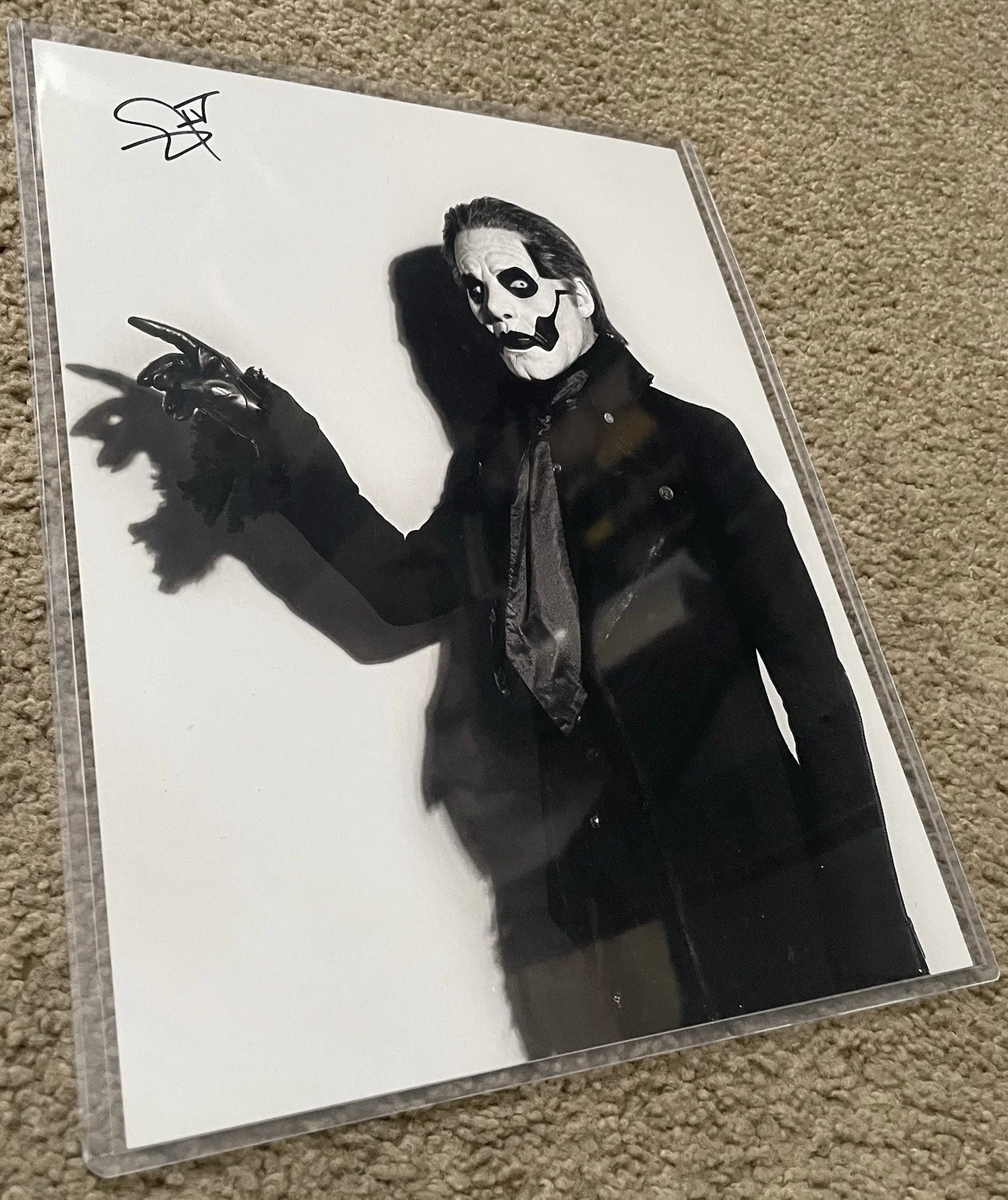 Ghost Band Signed Photo - Papa Emeritus IV Picture VIP Autographed Tobias Forge, изображение 3