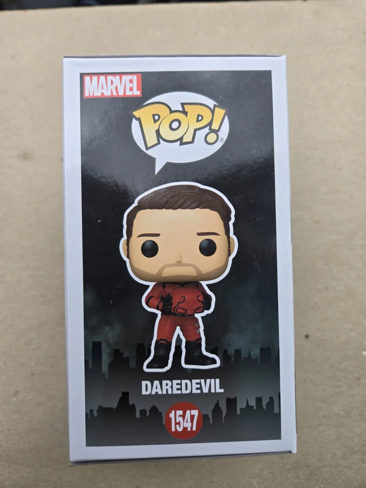 Charlie Cox — Charlie Cox SIGNED Daredevil Born Again #1547 Funko WITH QUOTE/CN! JSA COA, изображение 4