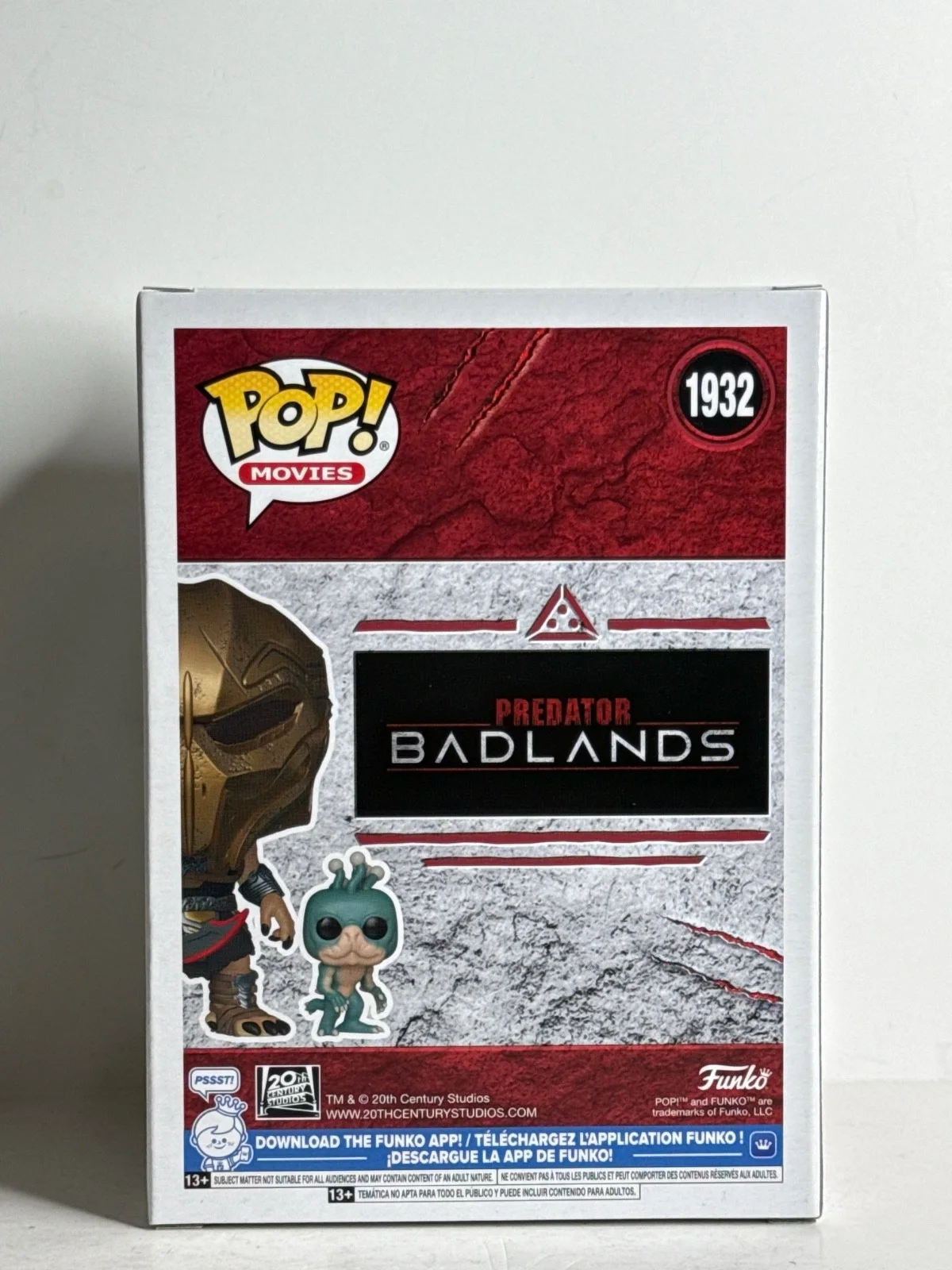 Dimitrius Schuster - Kolomatangi — Dimitrius Schuster-Koloamatangi Signed Predator Badlands Funko #1932 BAS, image 3