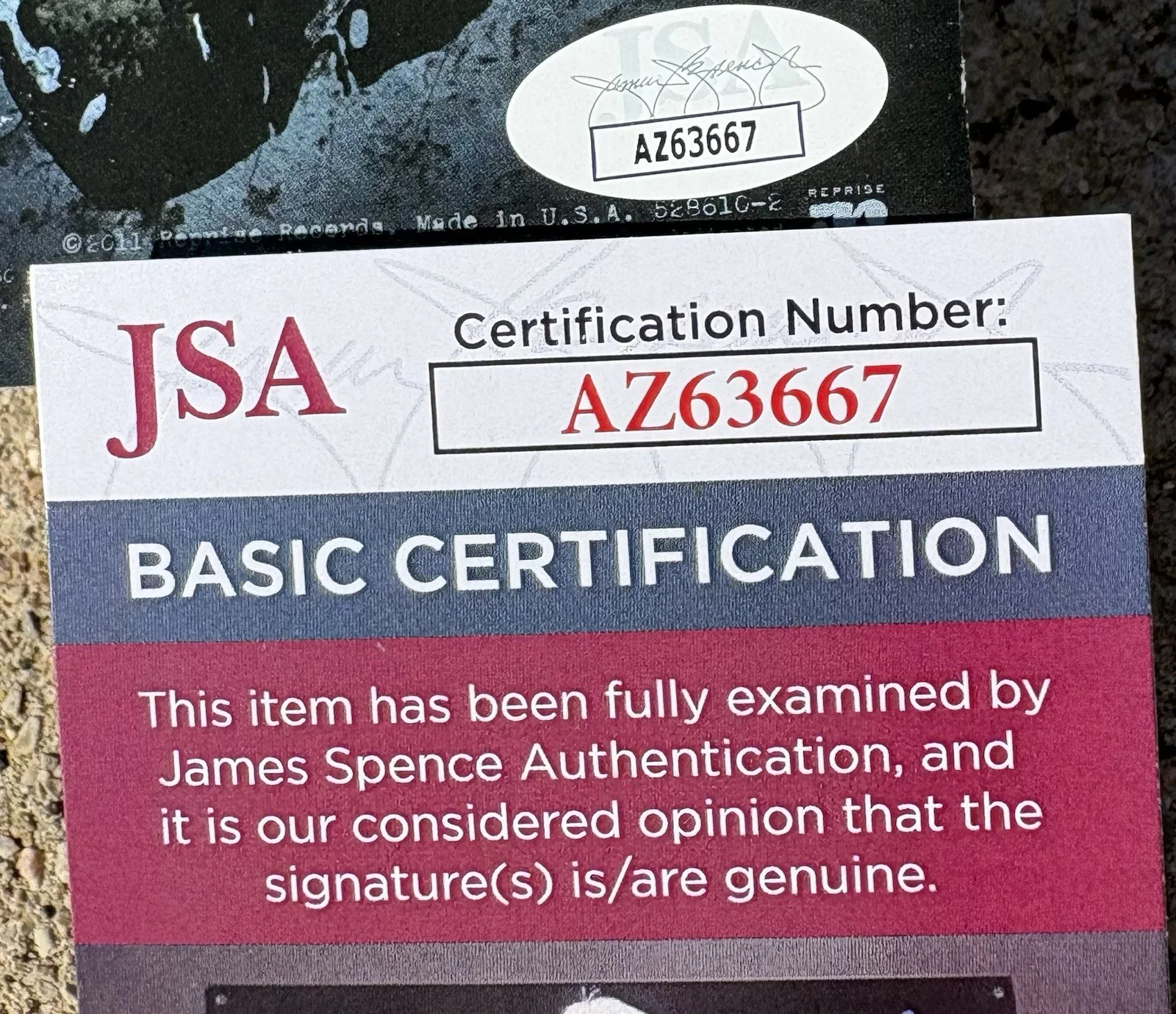 DISTURBED David Draiman SIGNED CD JSA COA Believe, image 4