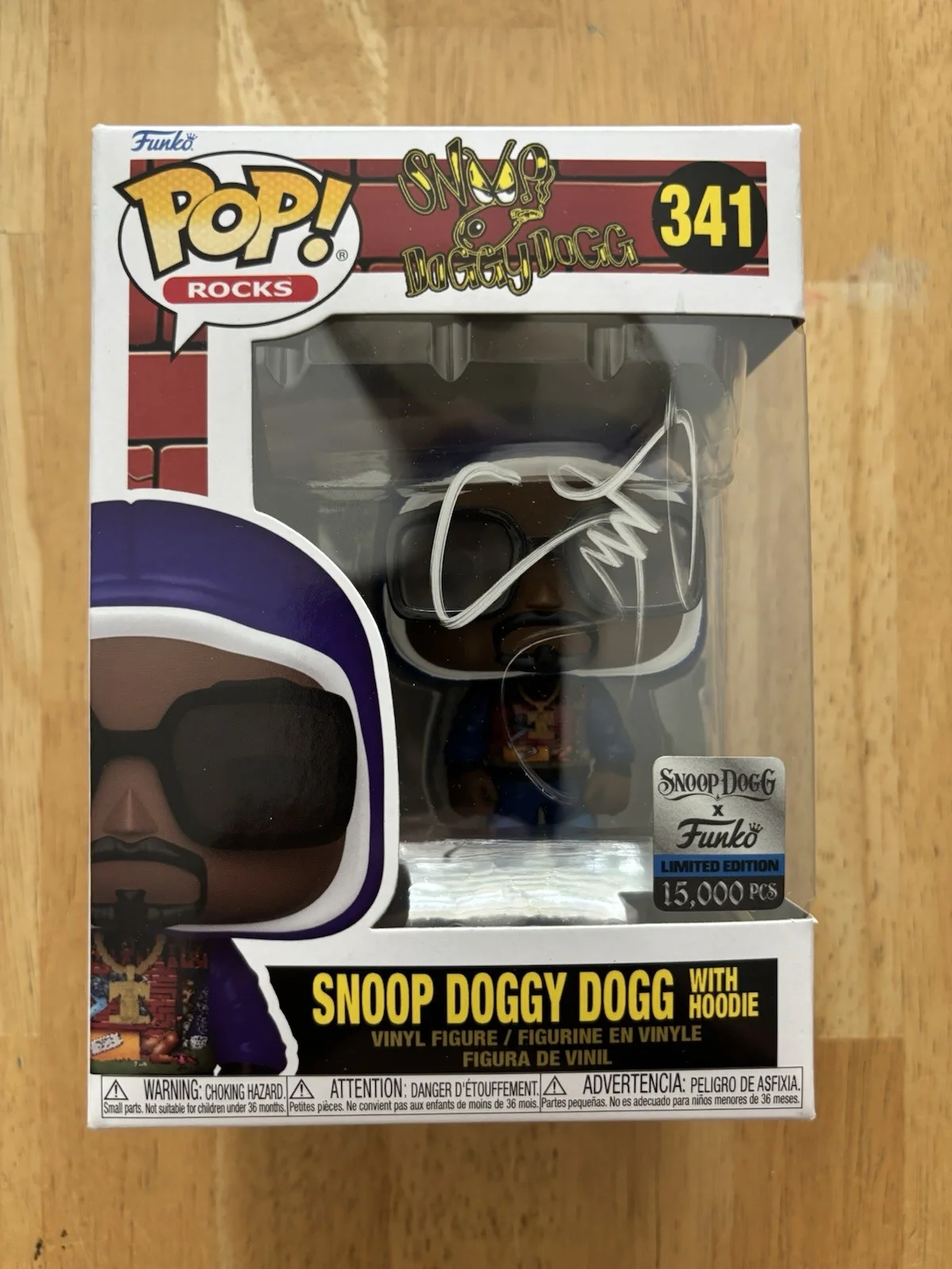 Snoop Dogg Signed Autographed Funko Pop #341 JSA COA., image 2