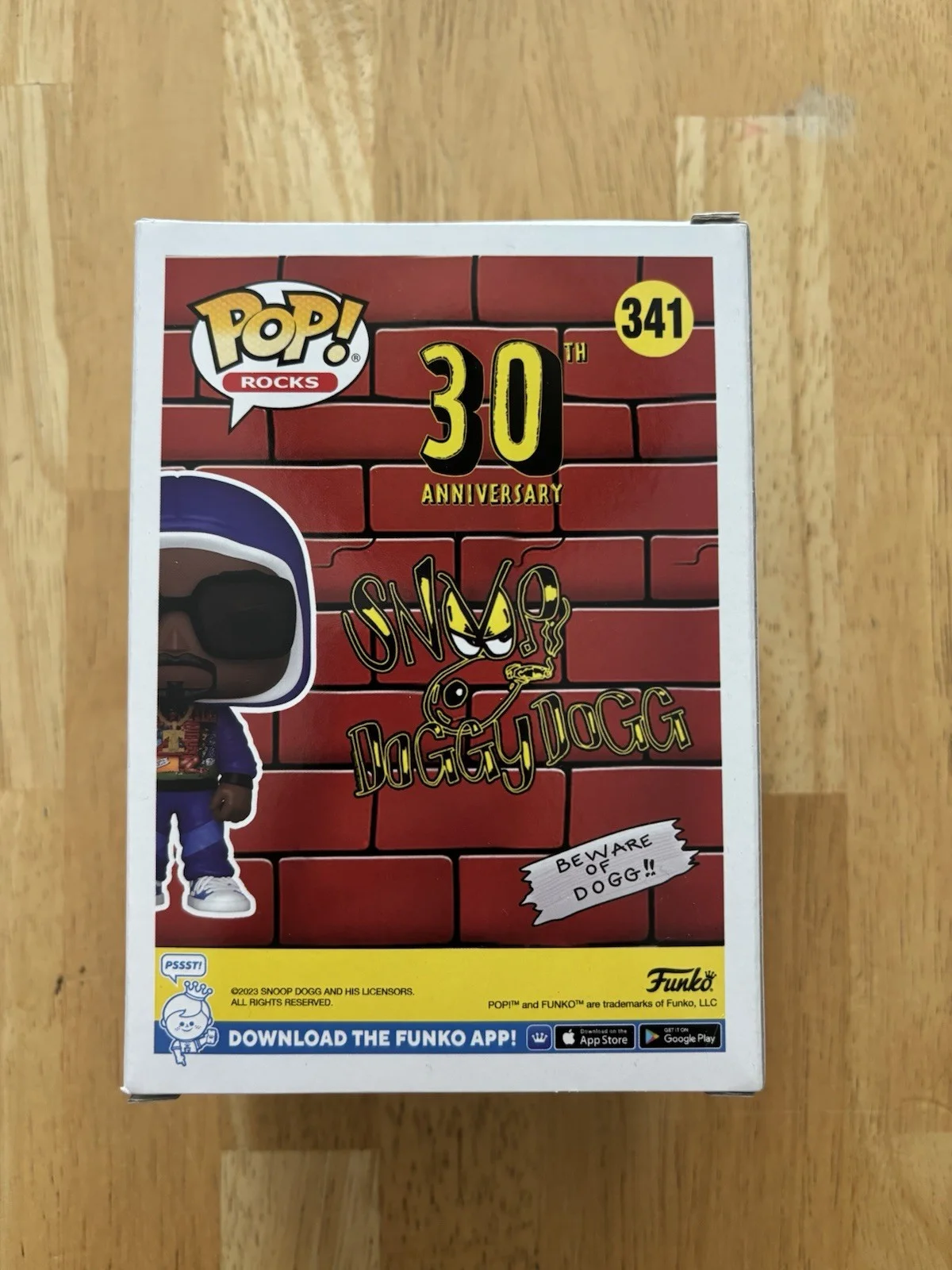 Snoop Dogg Signed Autographed Funko Pop #341 JSA COA., image 3
