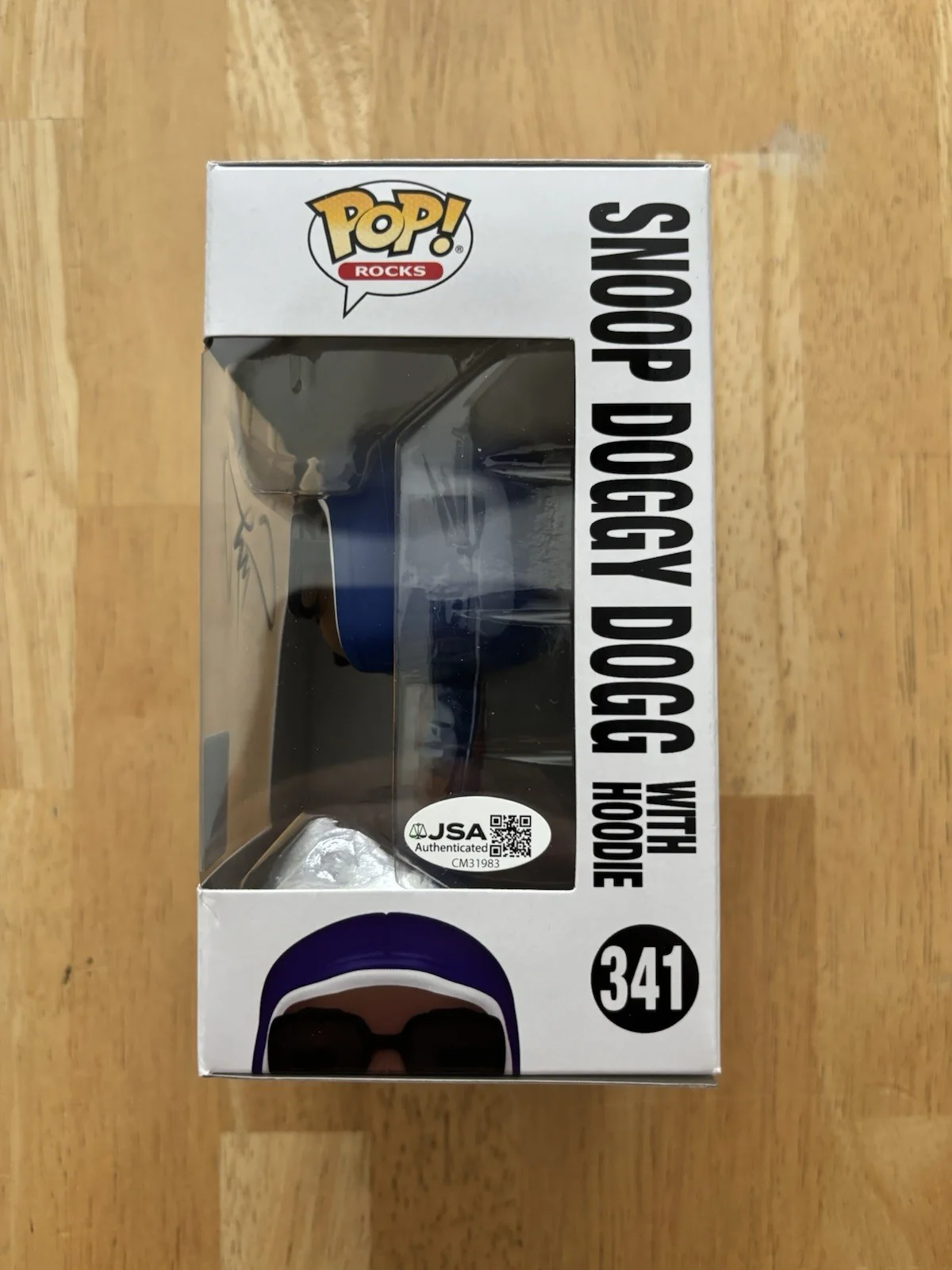 Snoop Dogg Signed Autographed Funko Pop #341 JSA COA., image 4
