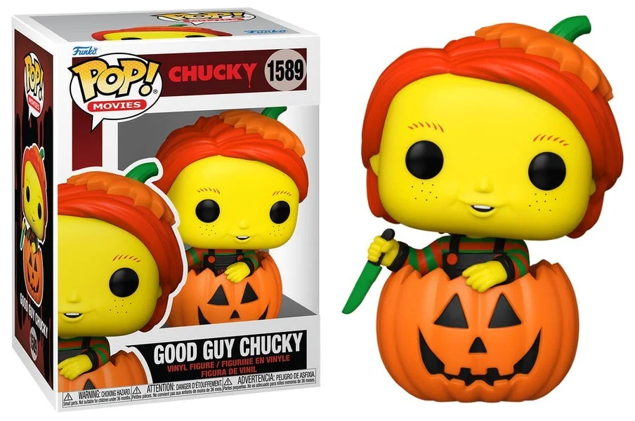 CHRIS SARANDON — Funko POP! Chris Sarandon Signed Good Guy Chucky 1589 OCCM COA w/Protector, image 4