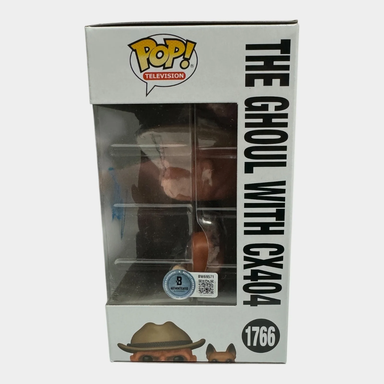 WALTON GOGGINS — WALTON GOGGINS SIGNED AUTOGRAPH FUNKO POP 1766 FALLOUT BECKETT BAS, изображение 2
