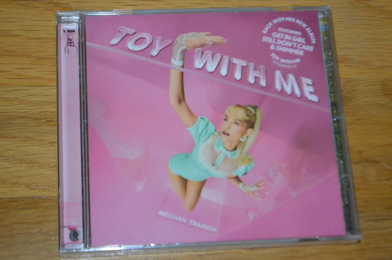 Meghan Trainor Autographed "Toy With Me" 12x12 Insert with CD & COA ~ 2026, изображение 4