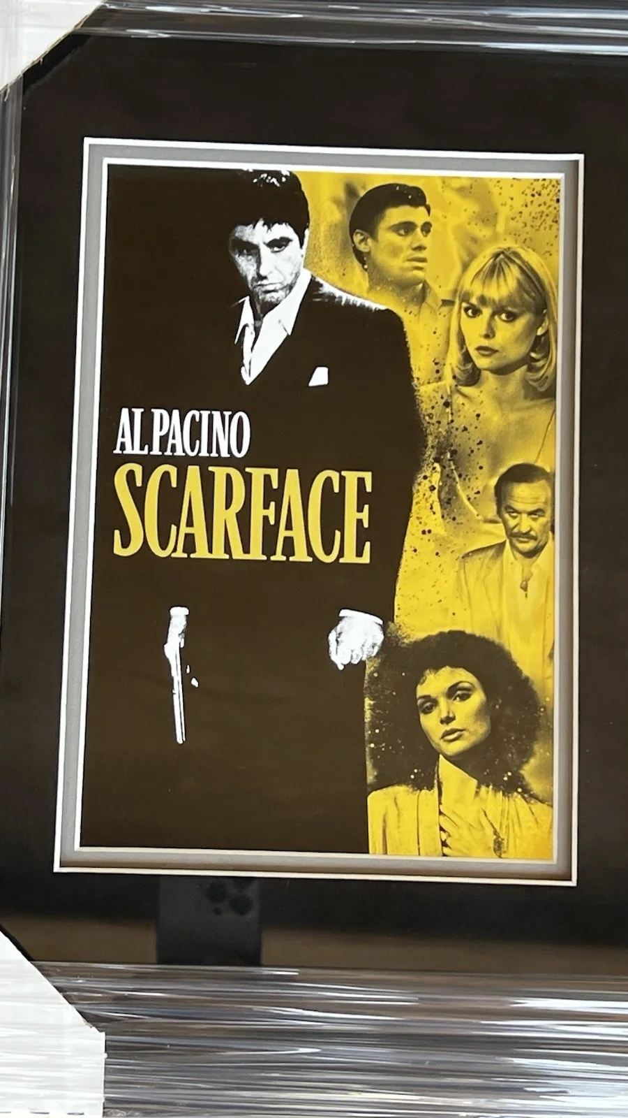 Al Pacino — Al Pacino signed autograph Scarface Clapboard Custom Frame PSA DNA, image 2