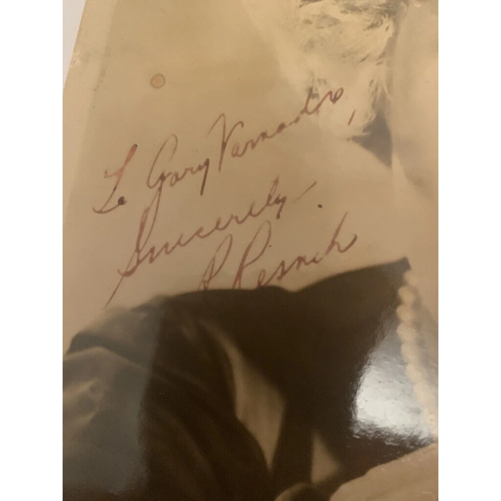 Regina Resnik INSCRIBED PHOTO / Lobby Card SIGNED 8 x 10, image 3