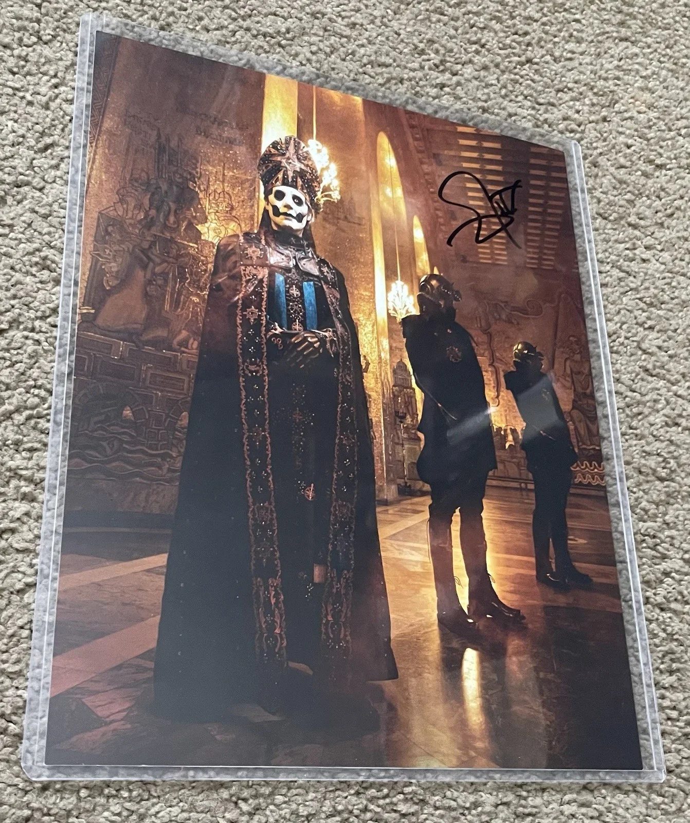 Ghost Band Signed Photo - Papa Emeritus IV Picture VIP Autographed Tobias Forge, изображение 3