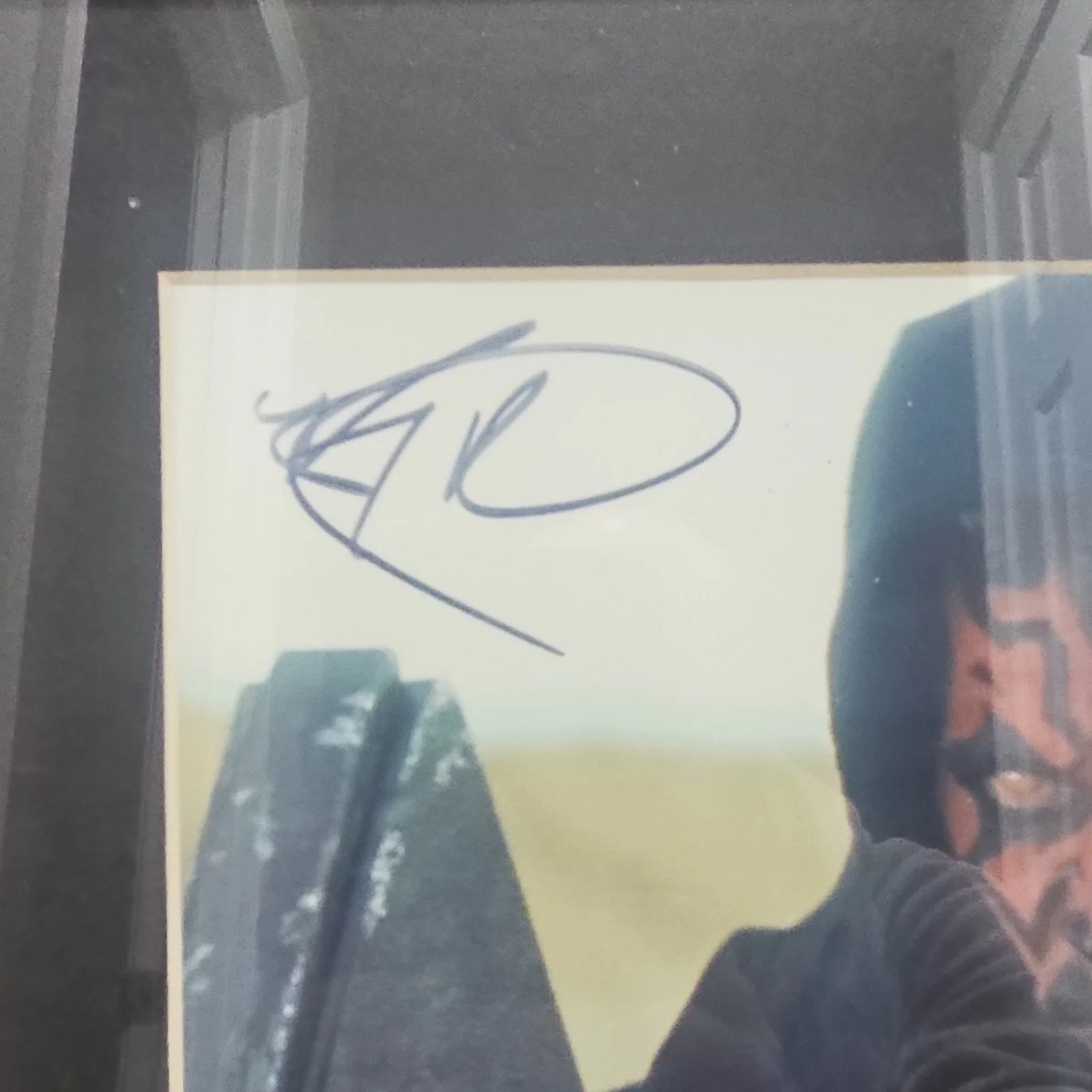 Star Wars Signed 8x10 Photograph, Topps Authentics Autograph Authentication, image 2