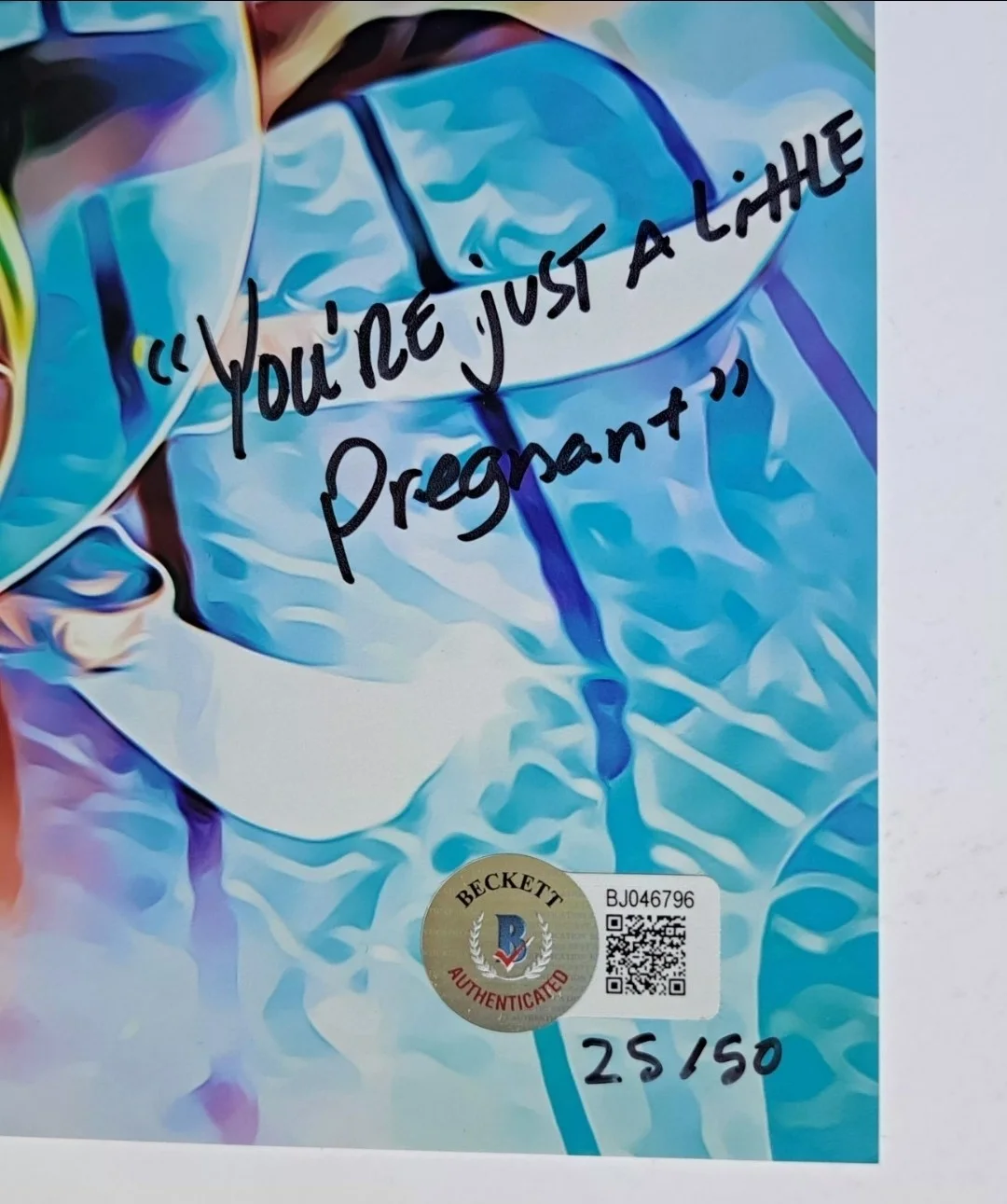 KELLY JO MINTER Signed Inscribed /50 Nightmare On Elm Street 5 Photo Beckett BAS, изображение 4