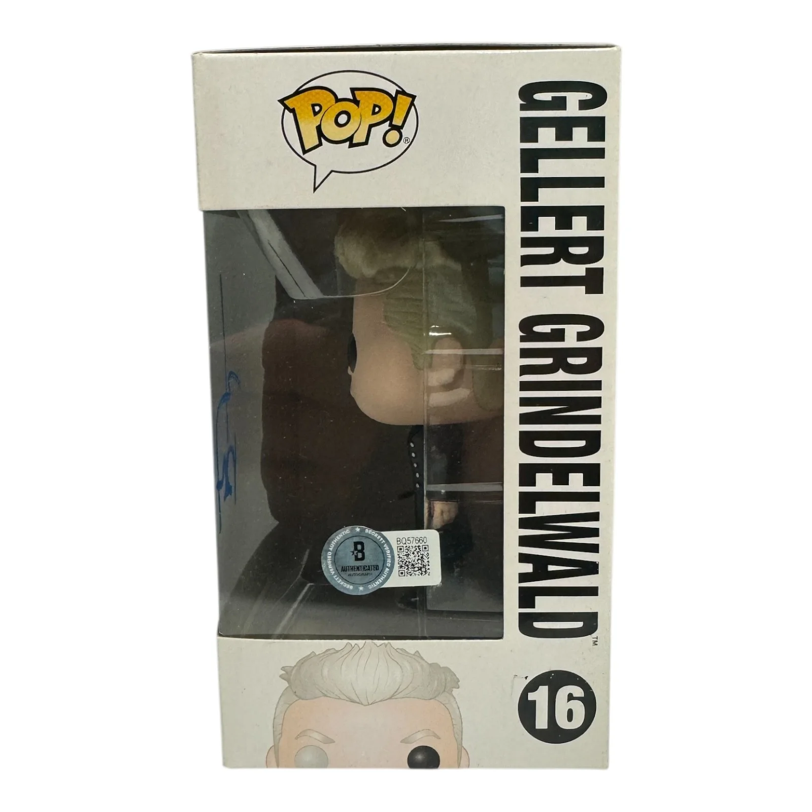 Johnny Depp — Johnny Depp Signed Autograph Fantastic Beasts Funko Pop 16 Beckett BAS, изображение 2