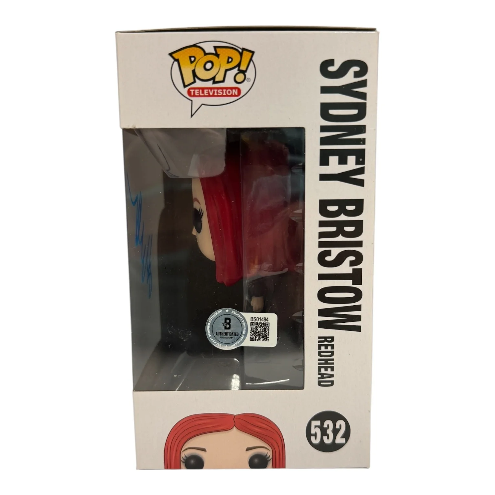 Jennifer Garner — Jennifer Garner Signed Autograph Alias Funko Pop 532 Beckett BAS Sydney Bristow, изображение 2