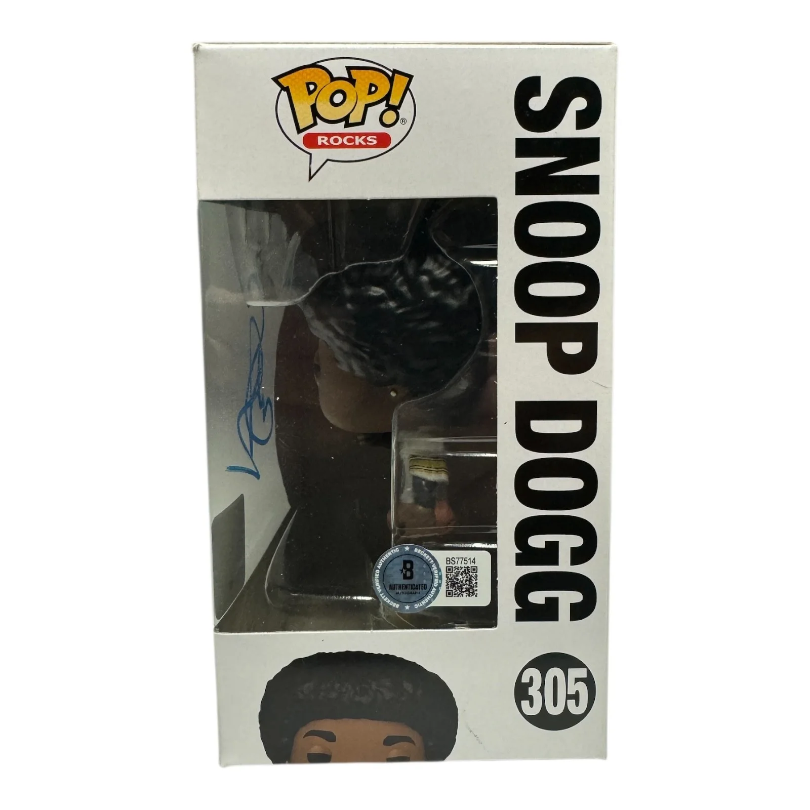 SNOOP DOGG SIGNED AUTOGRAPH FUNKO POP 305 BECKETT BAS DOGGY STYLE, image 2