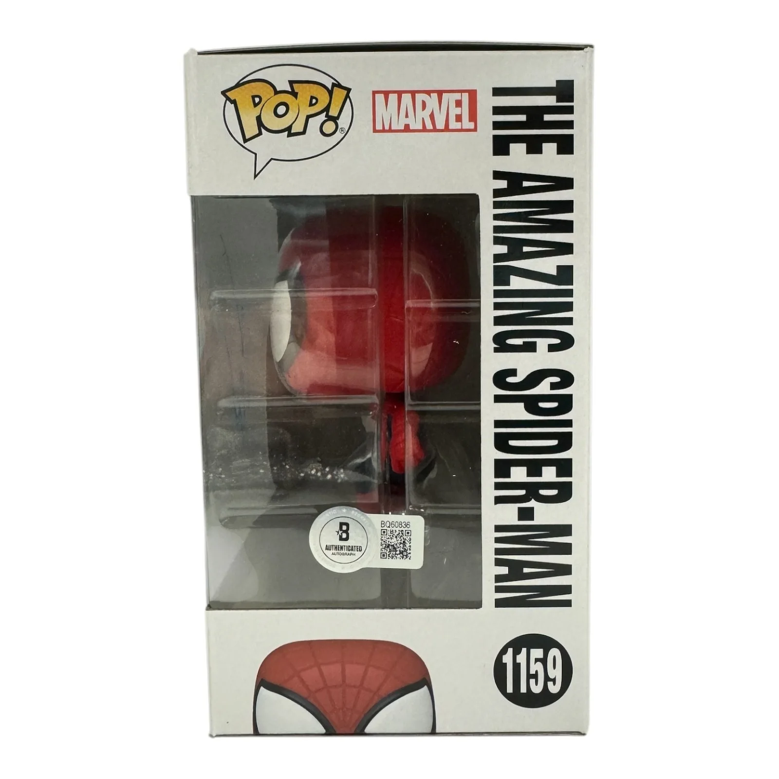 Andrew Garfield — Andrew Garfield Signed Autograph Spider-Man Funko Pop 1159 Beckett BAS Marvel, изображение 2