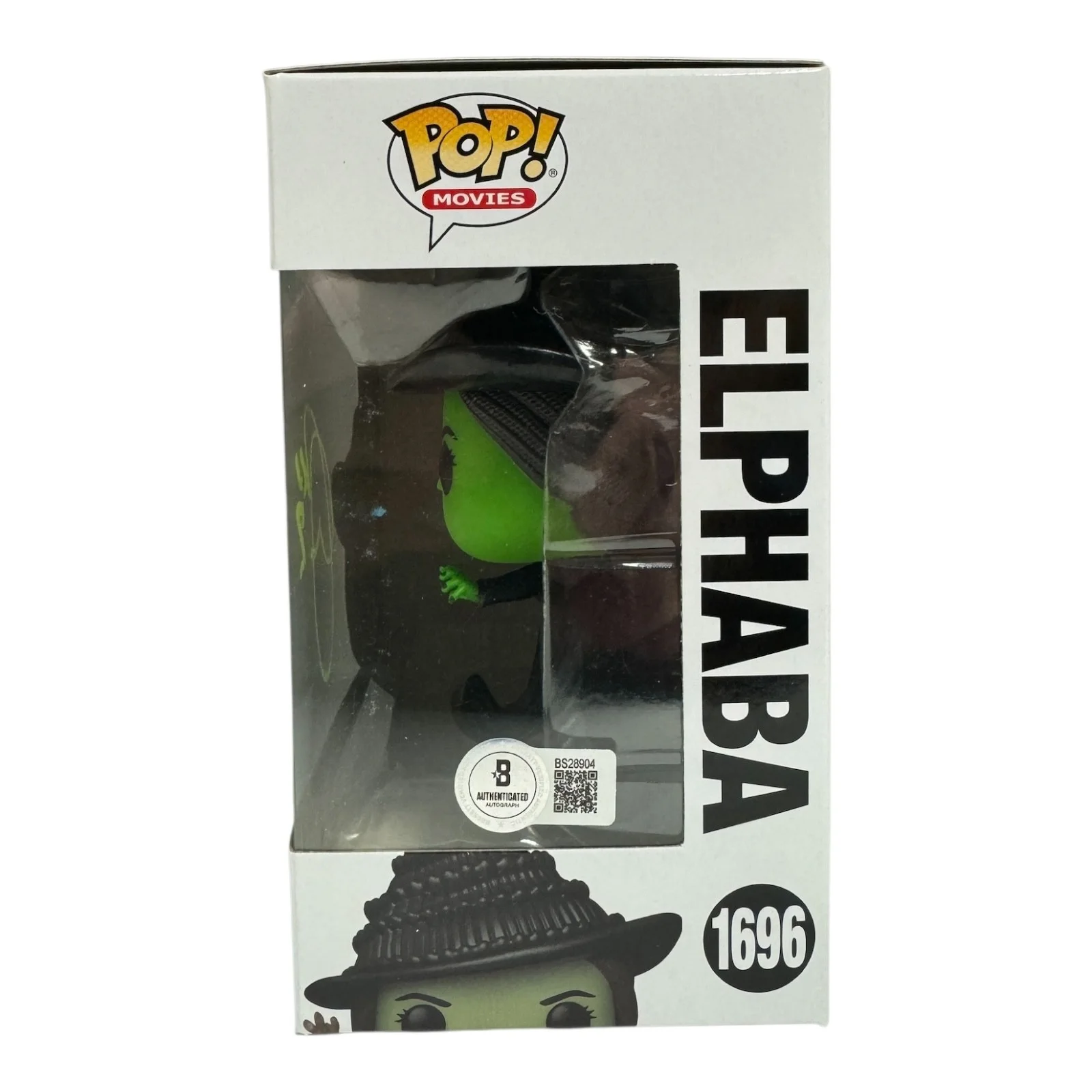 Cynthia Erivo — Cynthia Erivo Signed Autograph Wicked Funko Pop 1696 Beckett BAS Elphaba, image 2