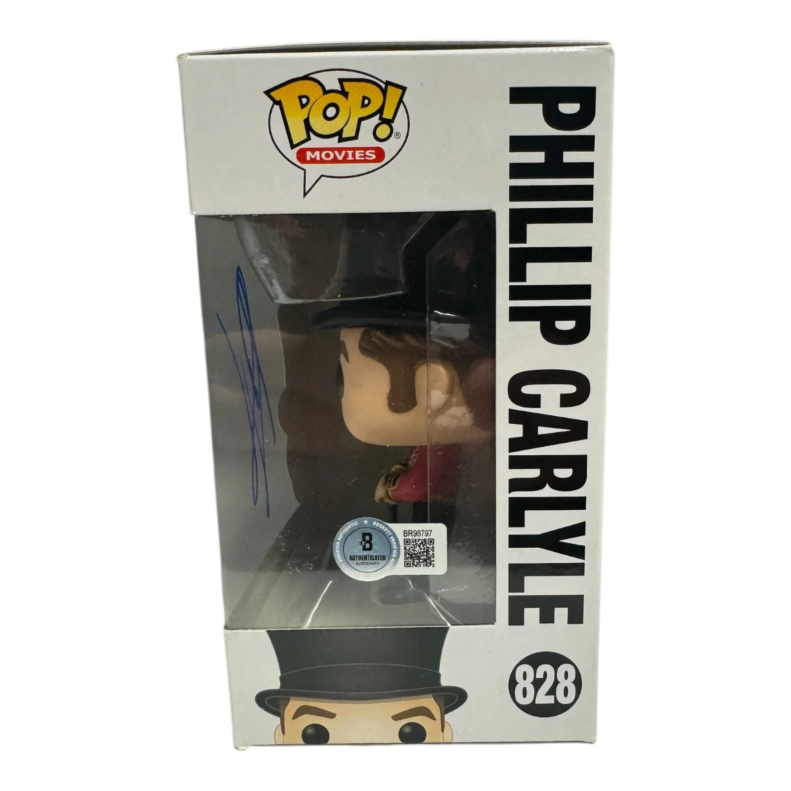 Zac Efron — Zac Efron Signed Autograph Funko Pop 828 The Greatest Showman Beckett BAS, изображение 2
