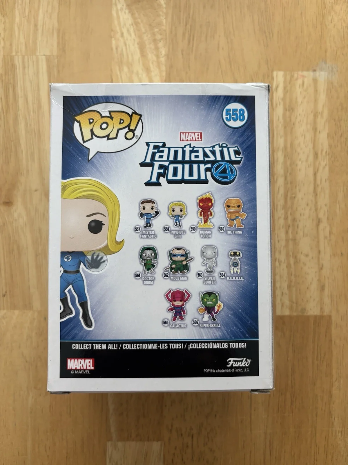 Jessica Alba — Jessica Alba Signed Autographed Funko Pop Invisible Girl Fantastic Four JSA COA, image 4