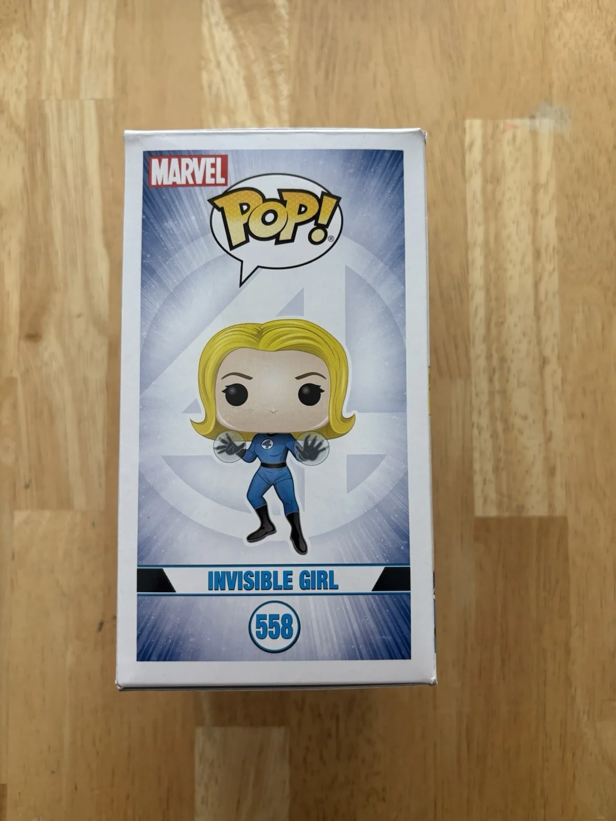 Jessica Alba — Jessica Alba Signed Autographed Funko Pop Invisible Girl Fantastic Four JSA COA, image 5