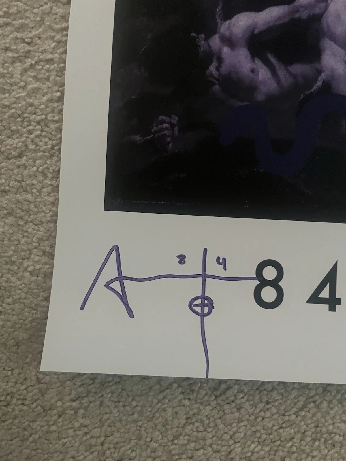 The Cult Signed Tour Poster. Limited Edition., image 2