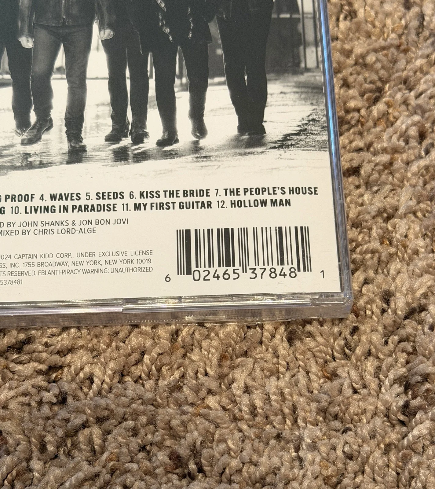 ✨ LOTE SELLADO de 4 álbumes CD Jon Bon Jovi Forever 2024 inserto firmado NUEVO ✨, изображение 4